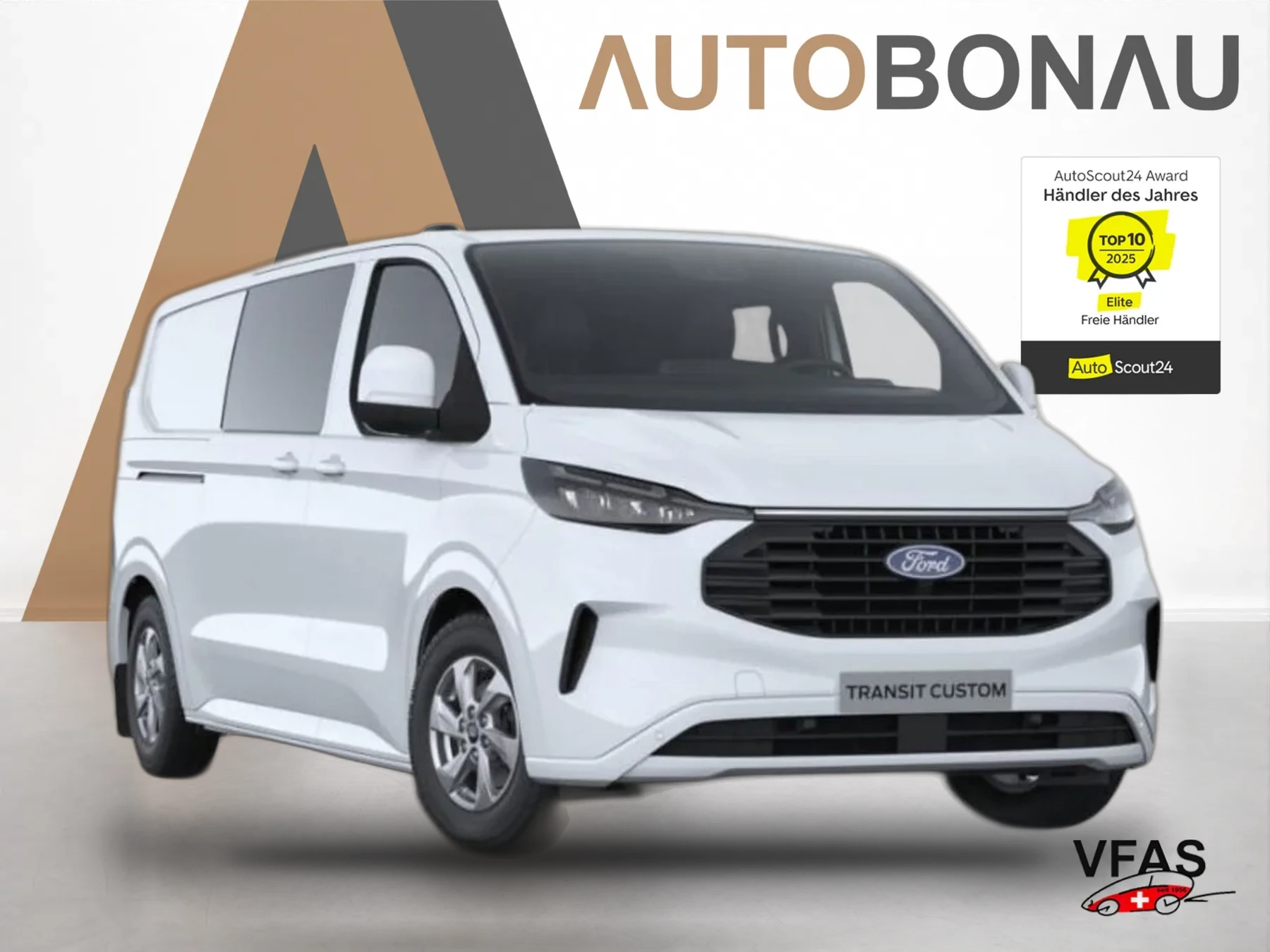 FORD Transit Custom Multicab Limited L2 LED SHZ 4-S bei Auto Bonau