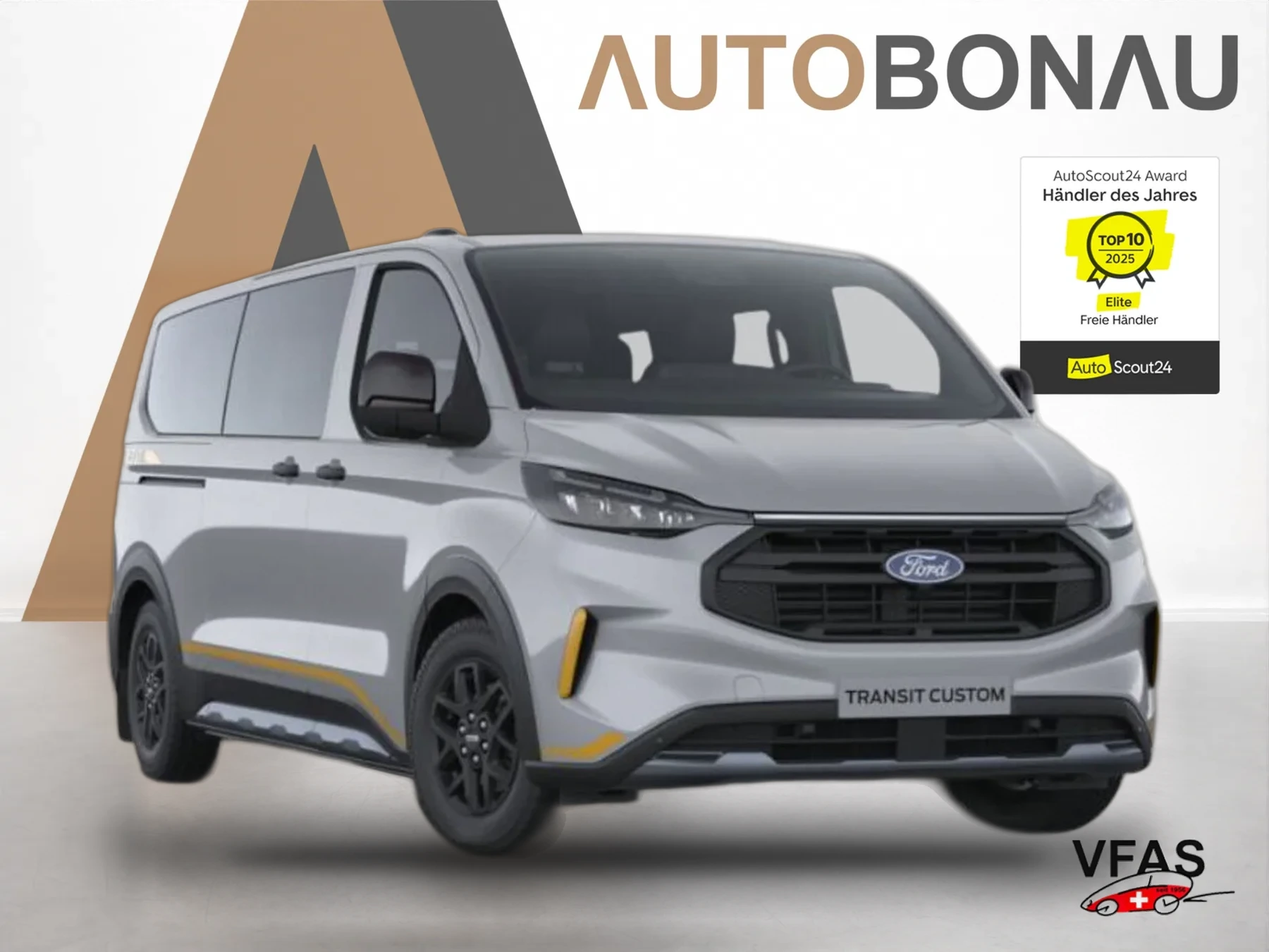 FORD Transit Custom Kombi Trail L2 AHK LED 16Z 5J-Gar bei Auto Bonau