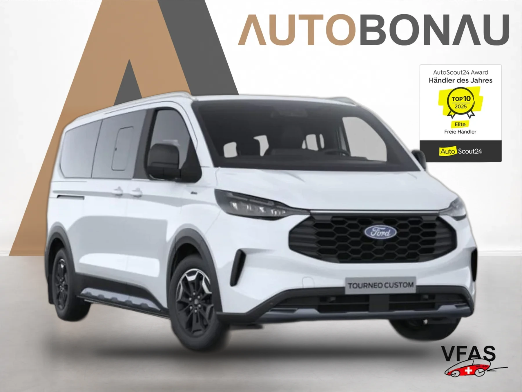 FORD Tourneo Custom Aut Active L2 ACC 360Kam 17Z 8-S bei Auto Bonau