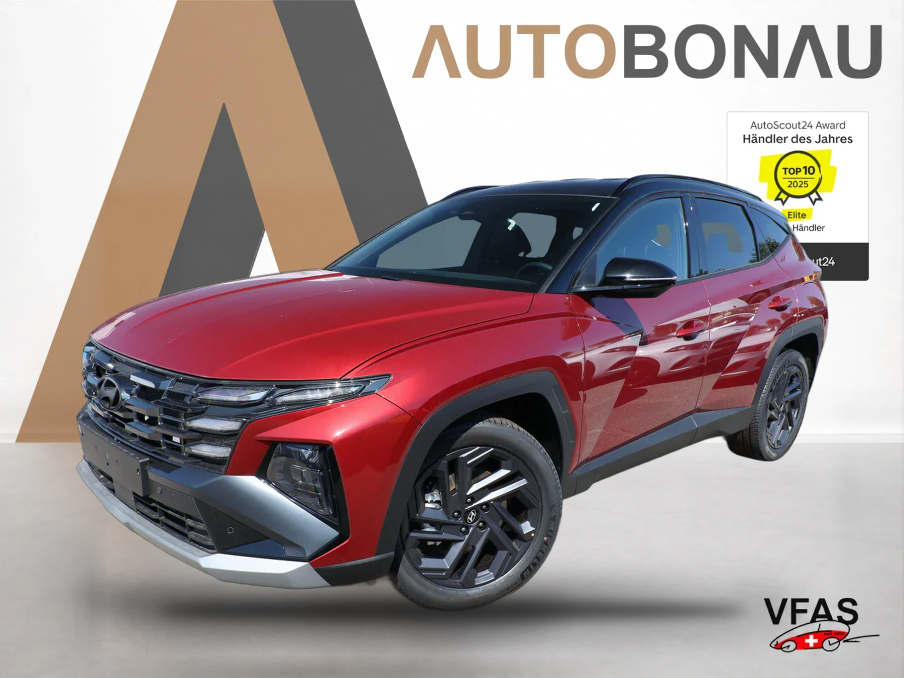 HYUNDAI Tucson Black Ed. DCT SHZ v+h 19Z 3Z-Klima PrivG bei Auto Bonau