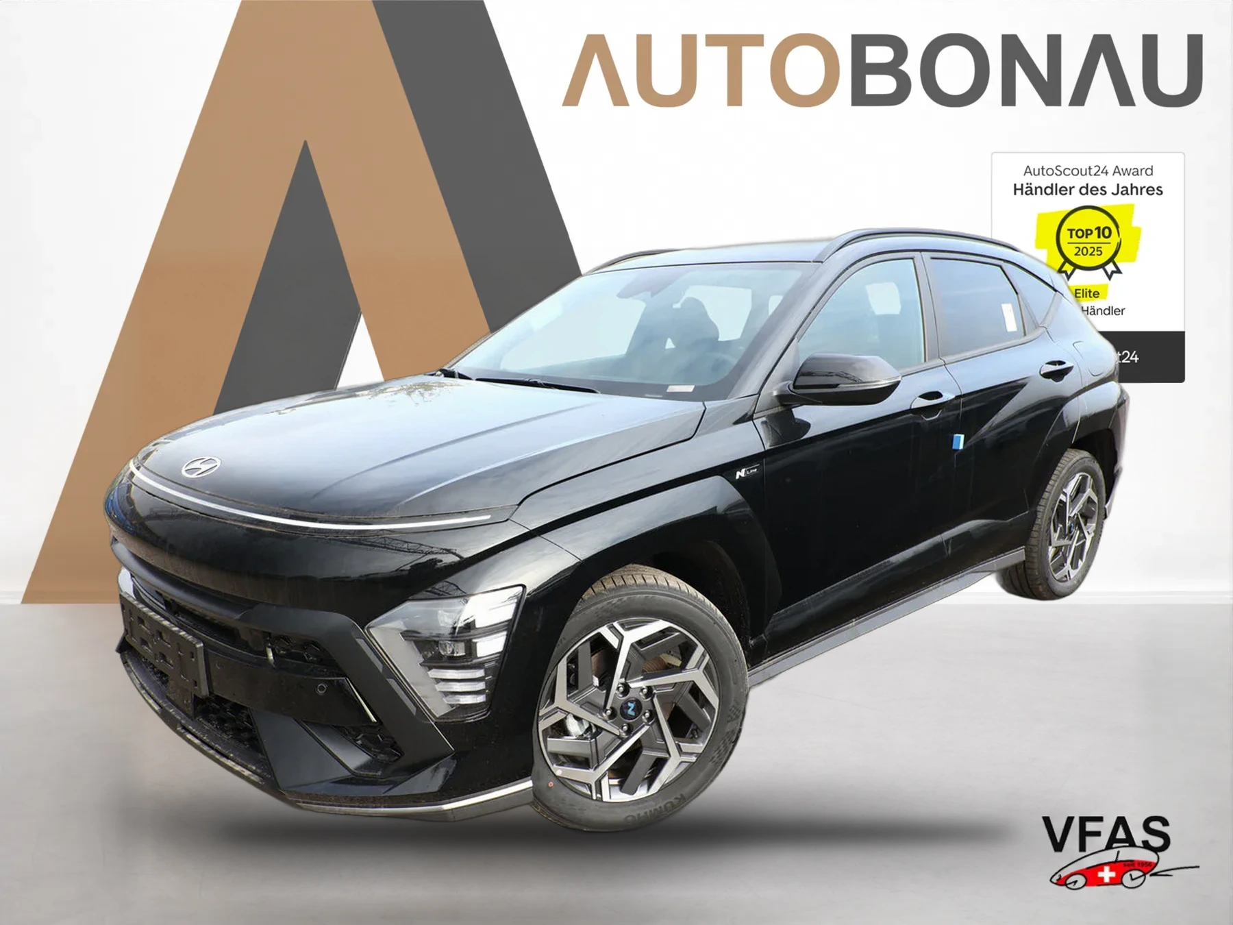 HYUNDAI Kona HEV N-Line X eHK Alcantara Nav AssistP ACC bei Auto Bonau