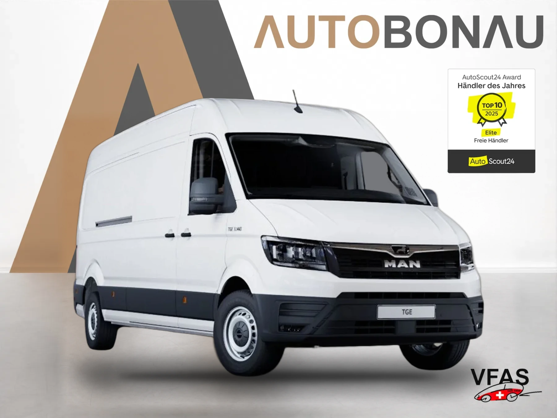 MAN TGE L4H3 3S Kam Temp 2xPDC SmartLink Vorb.AHK bei Auto Bonau