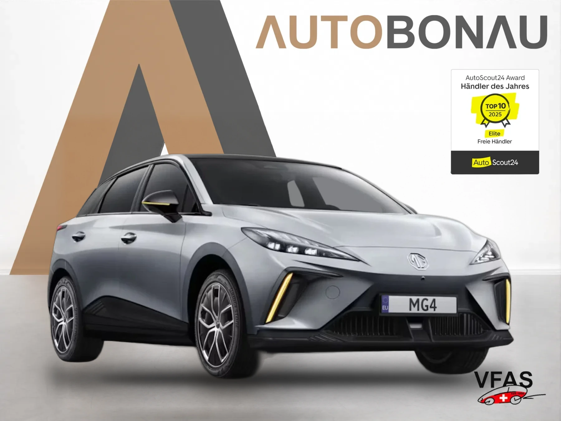 MG MG4 Luxury 77 kWh ACC Kam360 SHZ LED KeyL 18Z bei Auto Bonau