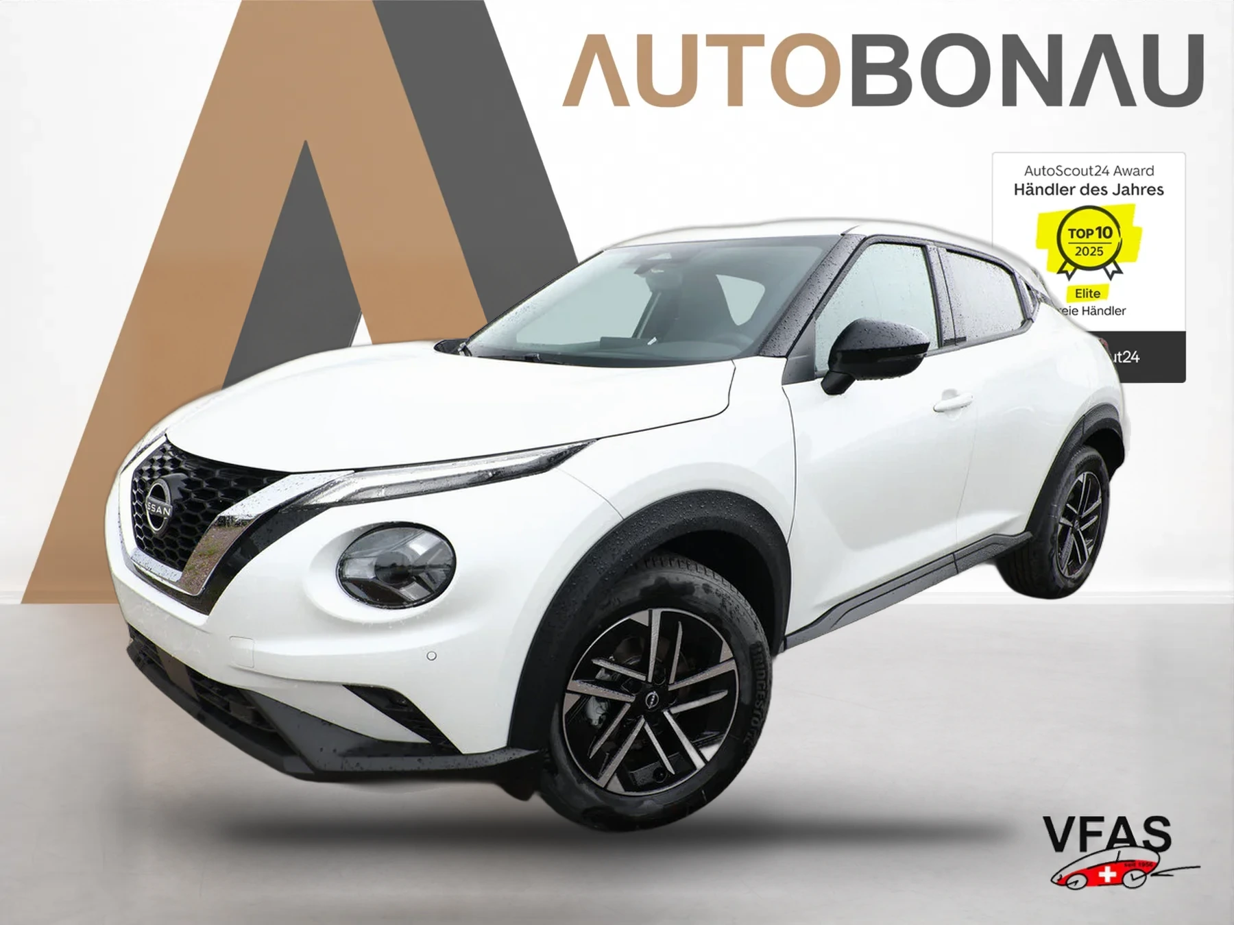 NISSAN Juke N-Connecta MT SHZ Nav DigC Keyl PrivG LHZ bei Auto Bonau