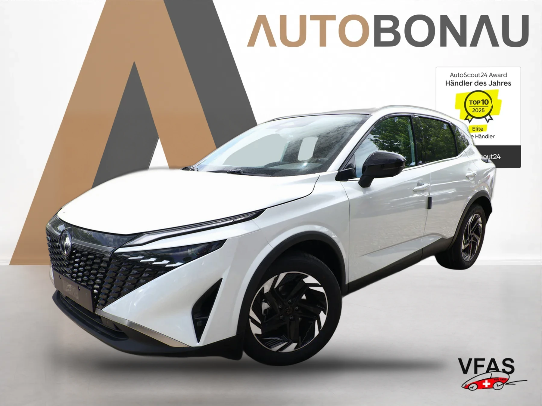 NISSAN Qashqai AWD N-Connecta Pano 360° ACC SHZ Nav LED bei Auto Bonau