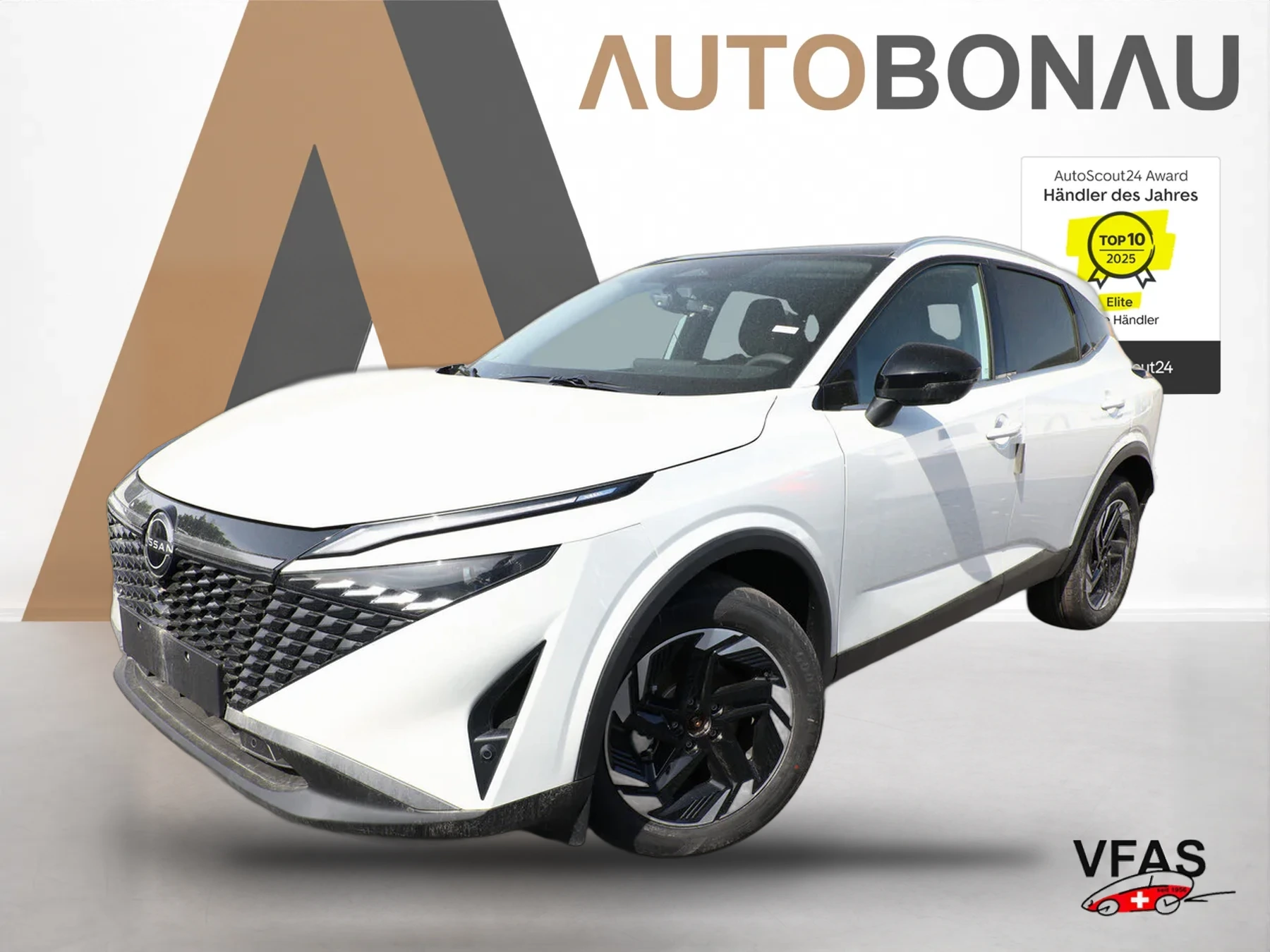 NISSAN Qashqai AT N-Connecta Pano ACC 360° Nav SHZ LED bei Auto Bonau