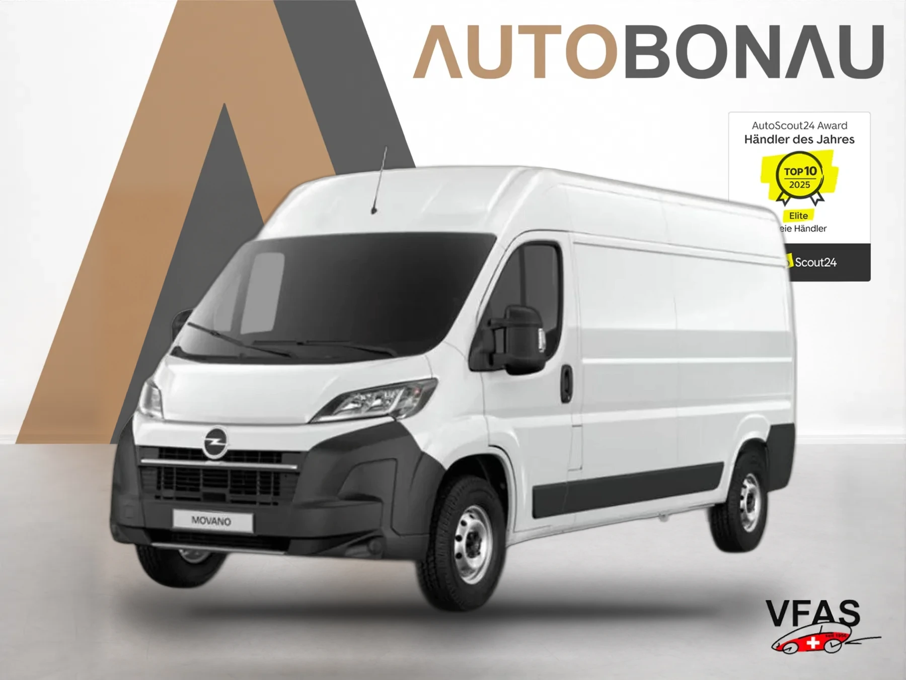 OPEL Movano 35 L3H2 Kam HFT270 VisibP PDC Temp 5"-DAB bei Auto Bonau