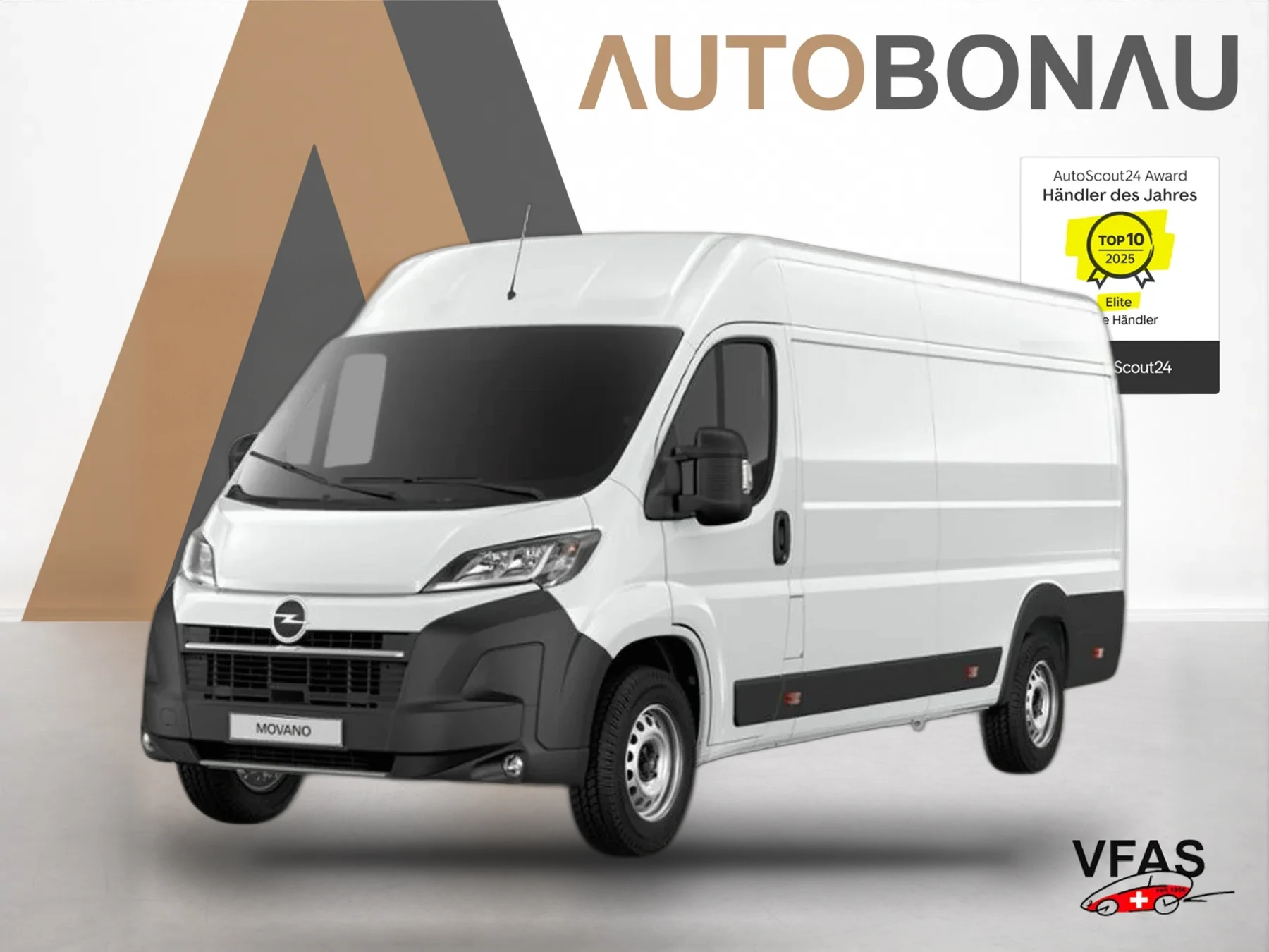 OPEL Movano 35+ AT8 L4H2 AHK AppleC Kam PDC Klima bei Auto Bonau