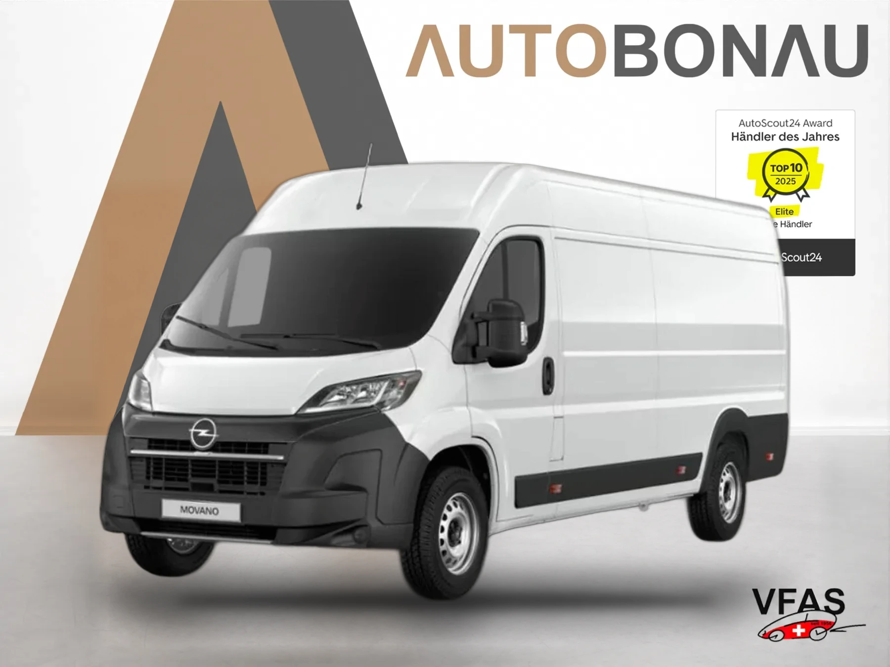 OPEL Movano 35+ L4H2 7"Touch HFT270 PDC Klima Temp bei Auto Bonau