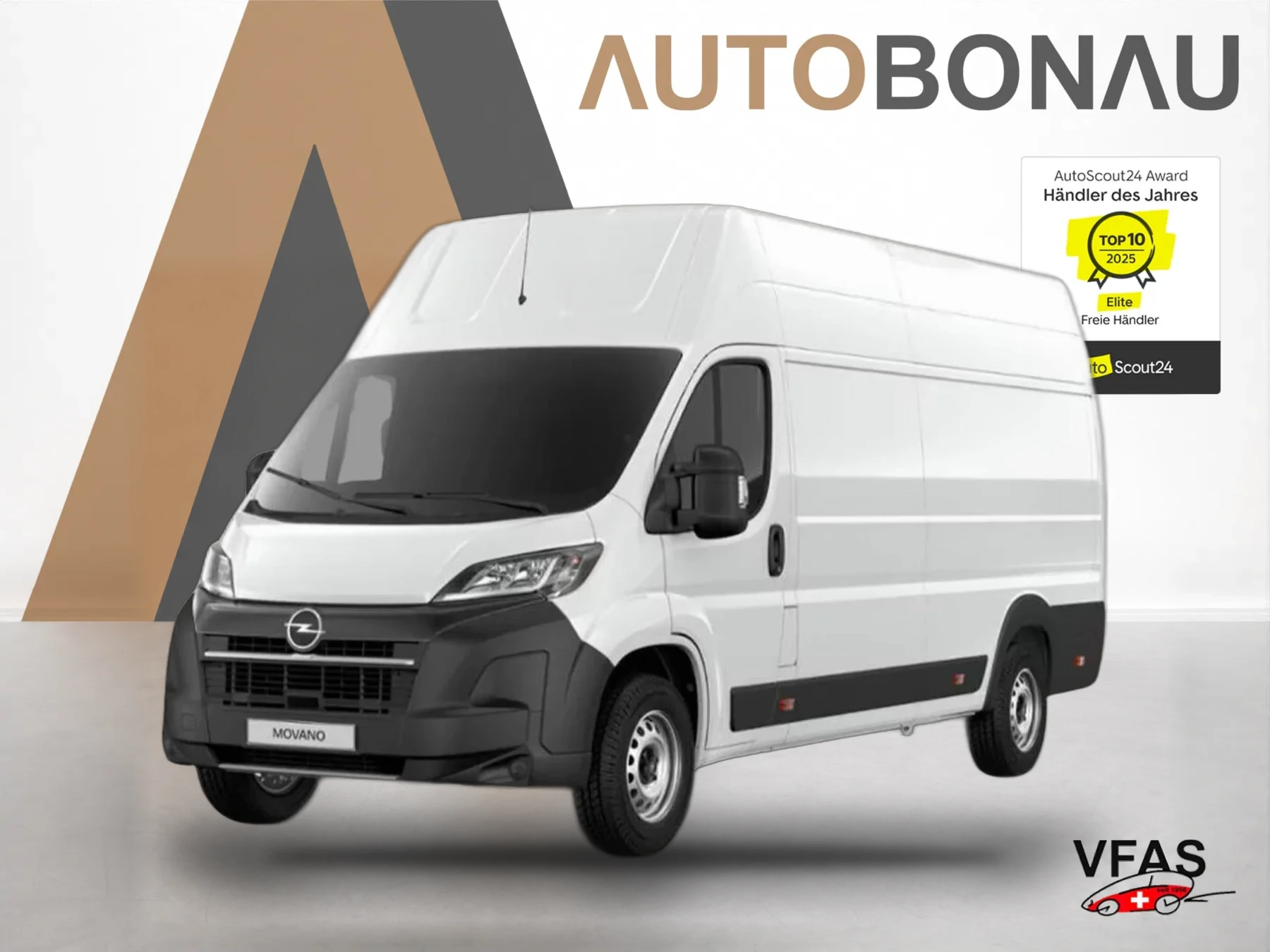 OPEL Movano 35+ L4H3 7"Touch HFT270 PDC Klima Temp bei Auto Bonau