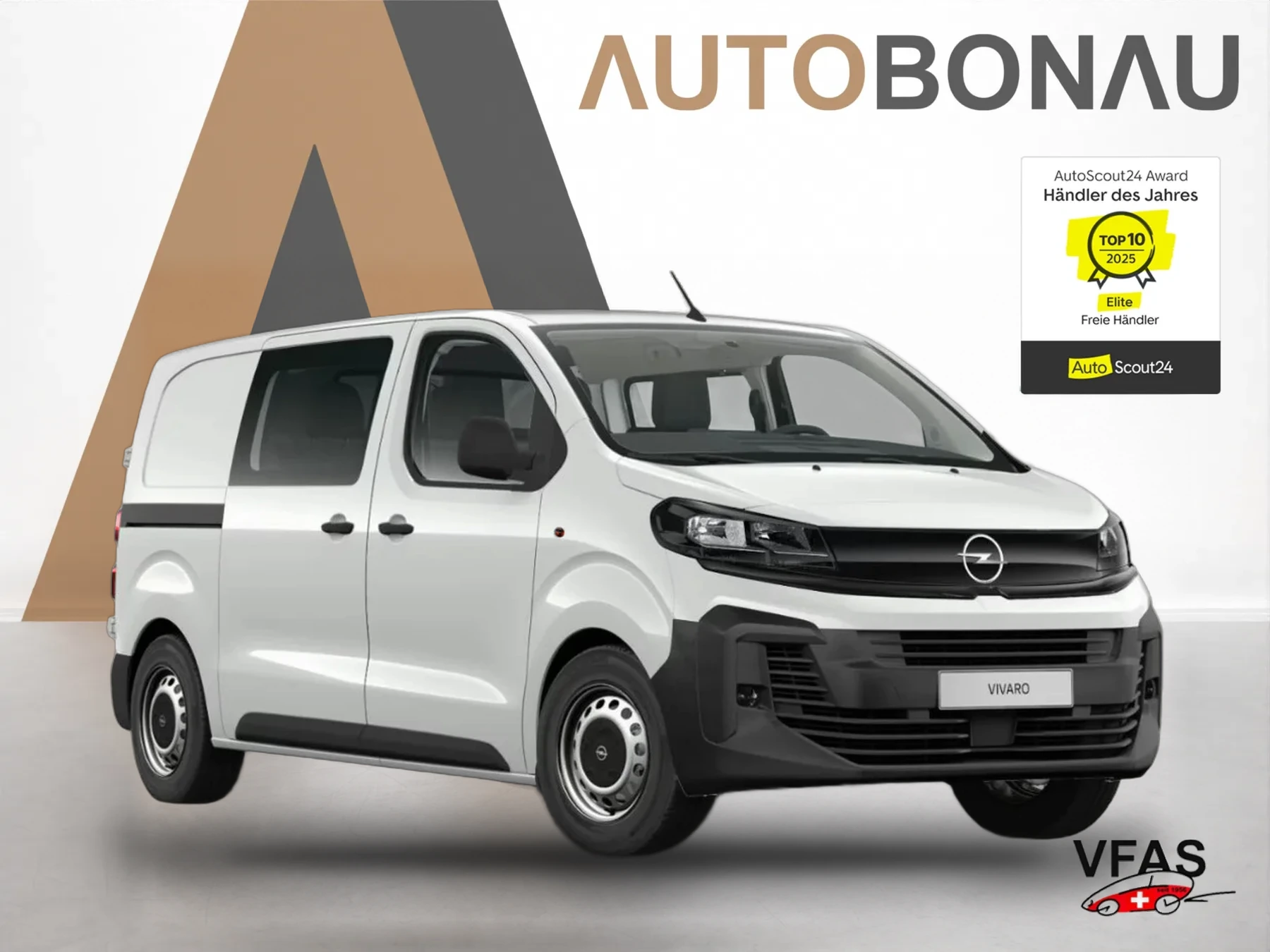 OPEL Vivaro DoKa AT8 M AHK CityP Kam Carpl Sight&Ligh bei Auto Bonau