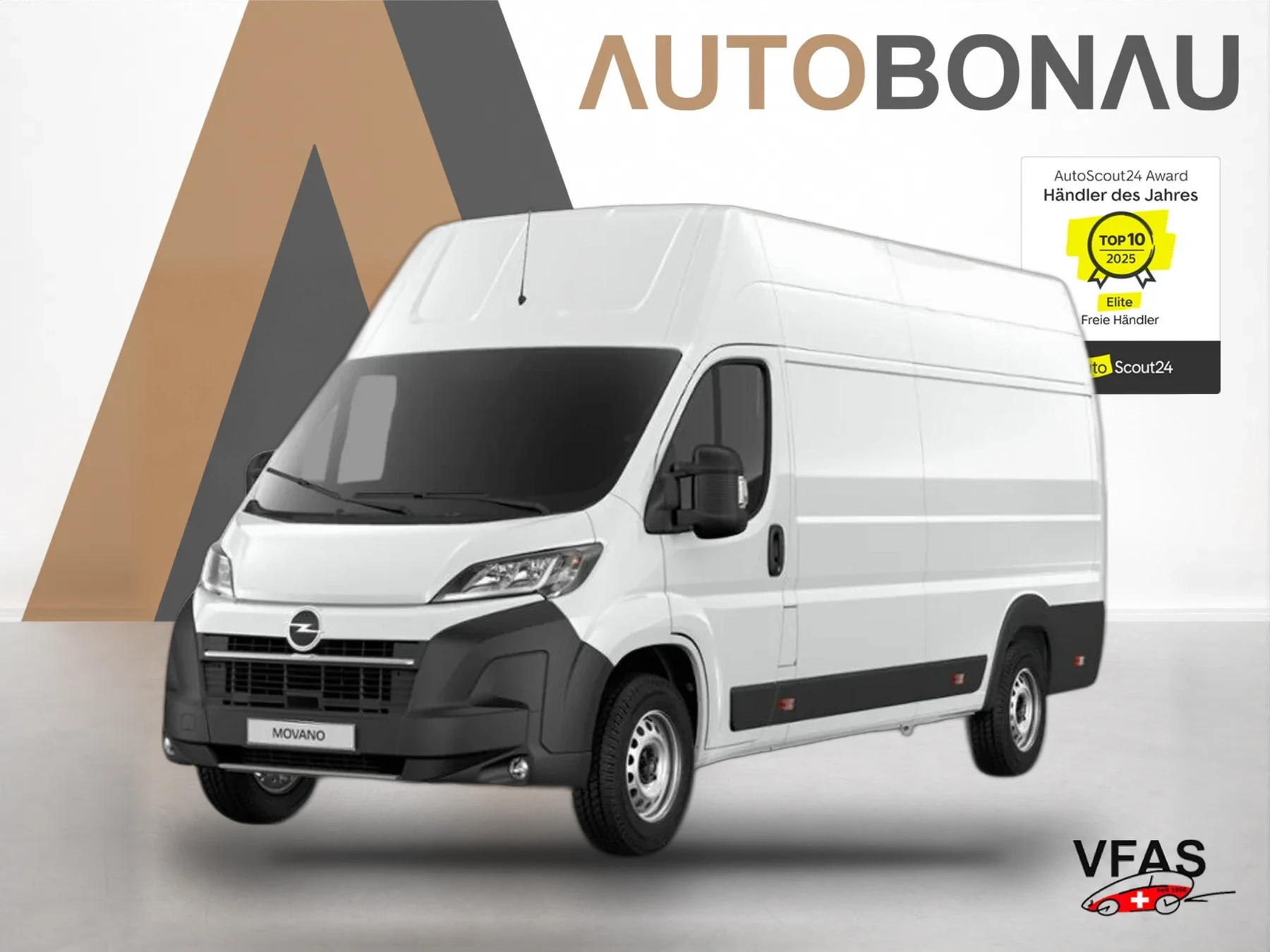 OPEL Movano 35+ AT8 L4H3 Nav Klimaaut Kam PDC LaneA bei Auto Bonau