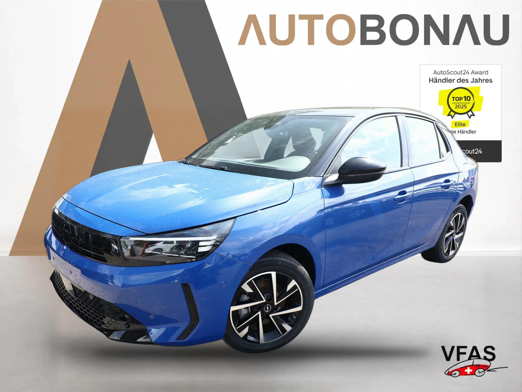 OPEL Corsa GS Kam PDC vo/hi AppC Totw LM16Z 10"-DAB bei Auto Bonau