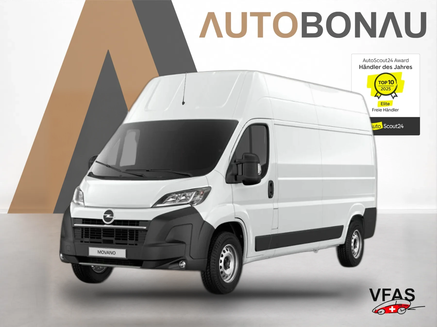 OPEL Movano 35+ AT8 L3H3 CargoP AppleC Kam PDC Klima bei Auto Bonau