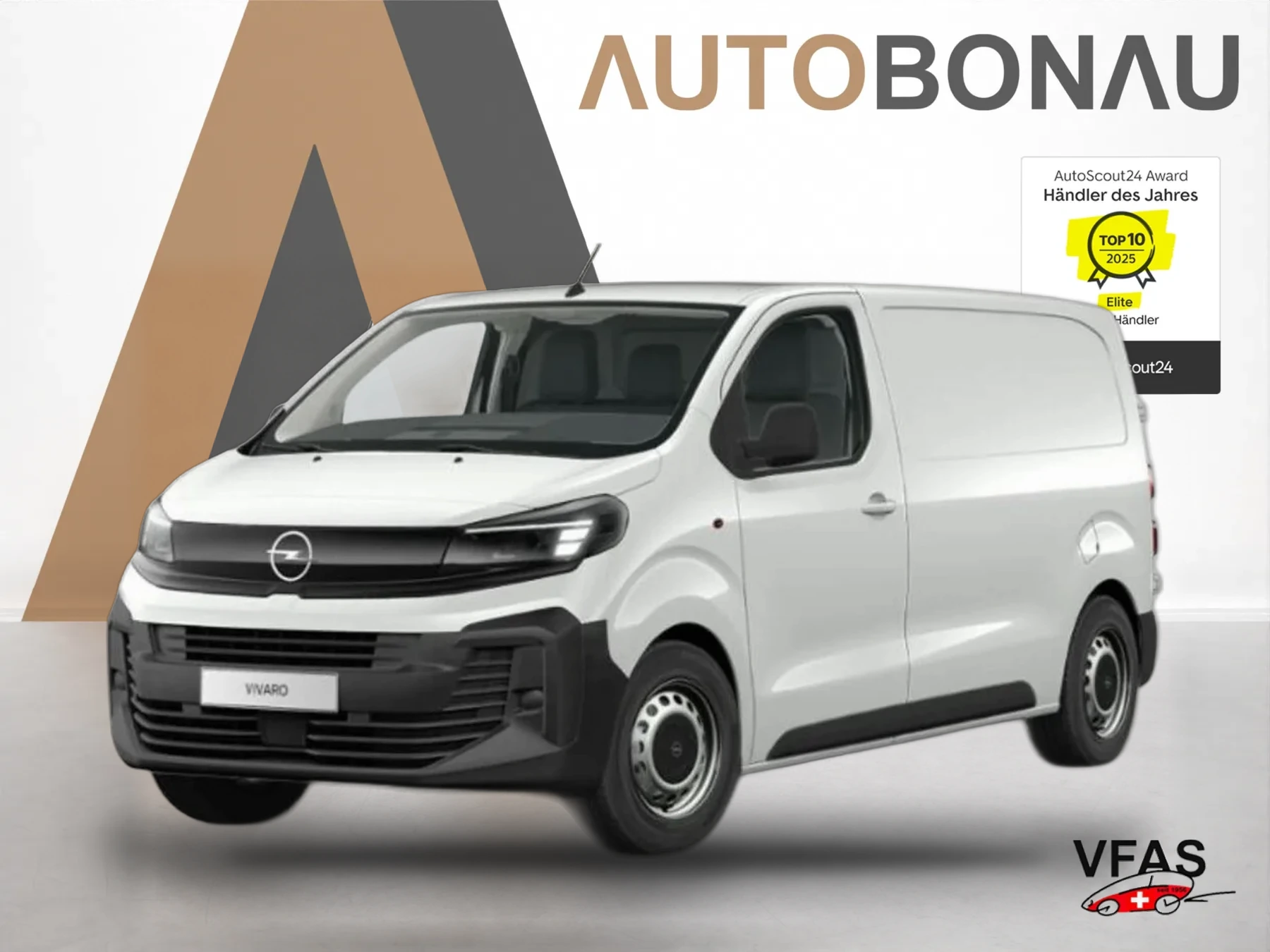OPEL Vivaro Kasten AT8 AHK Sthz ACC LED SHZ 10"-DAB bei Auto Bonau