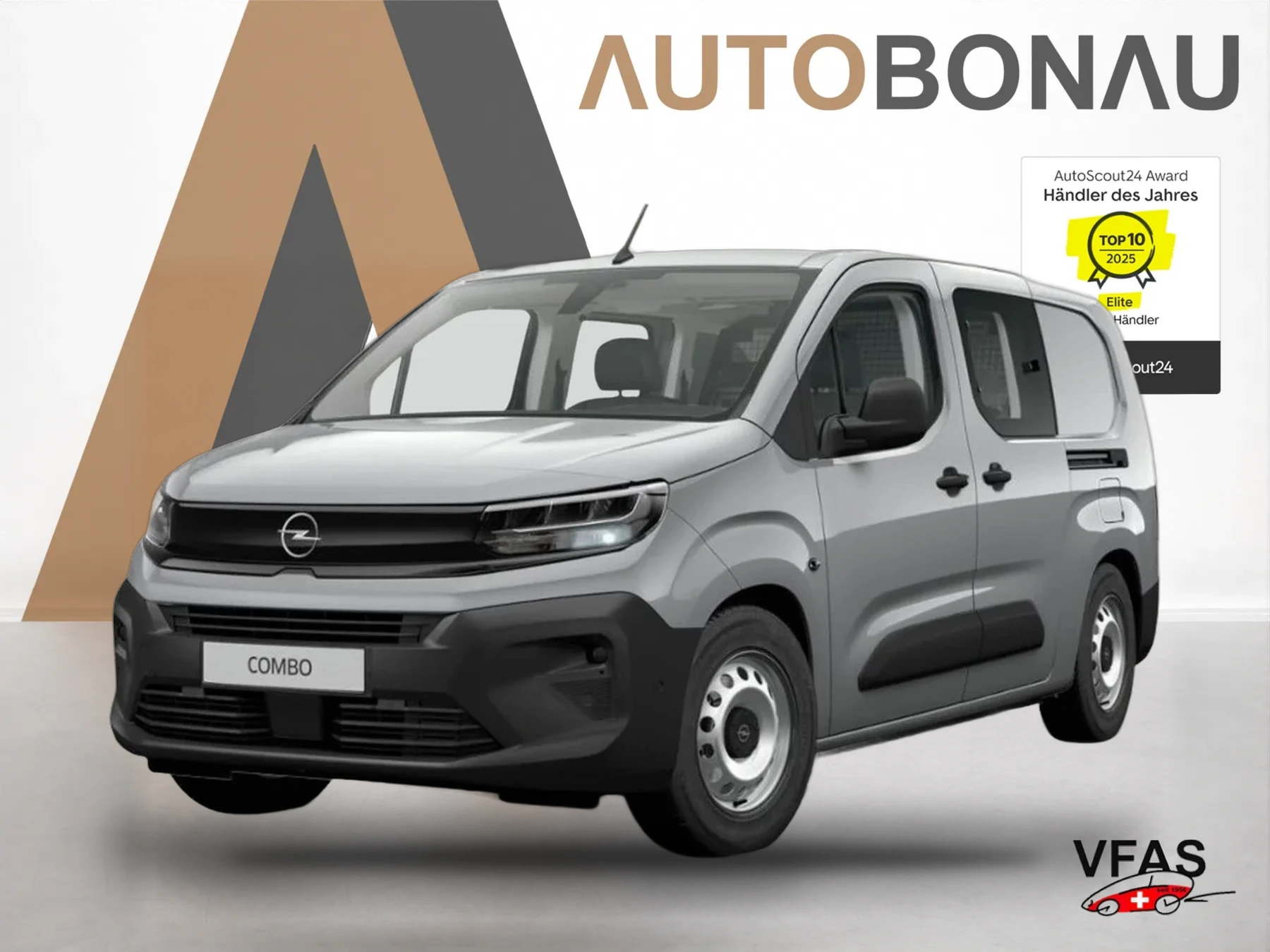 OPEL Combo DoKa XL AT8 AHK TechnoP 10"Touch Kam bei Auto Bonau