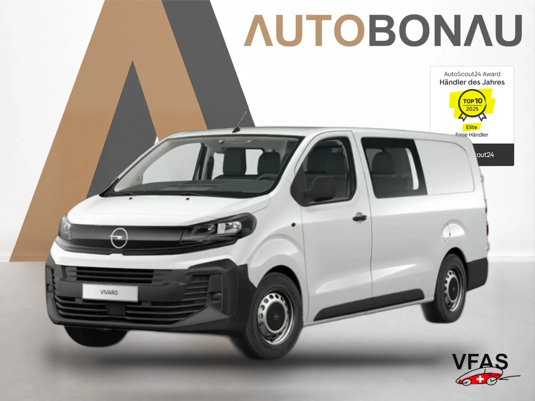 OPEL Vivaro DOKA AT8 XL Kam CarPl SichtP NSW PDC bei Auto Bonau