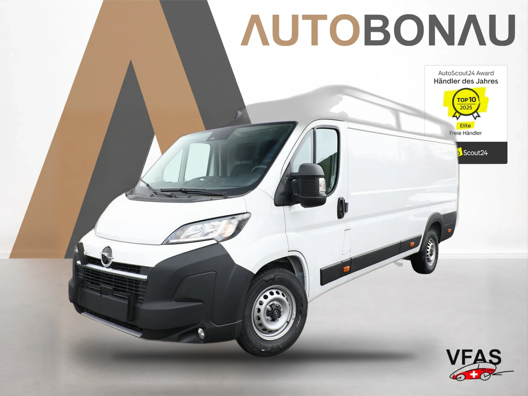 OPEL Movano 35 AUT L4H2 Heavy Kam HFT270 PDC NSW bei Auto Bonau