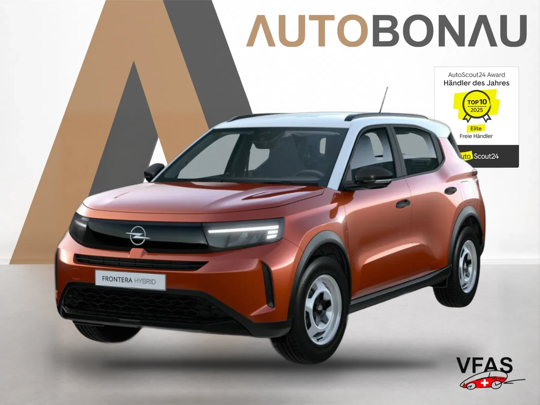 OPEL Frontera Hybrid DesignP Nav Kam PDC LED Temp bei Auto Bonau
