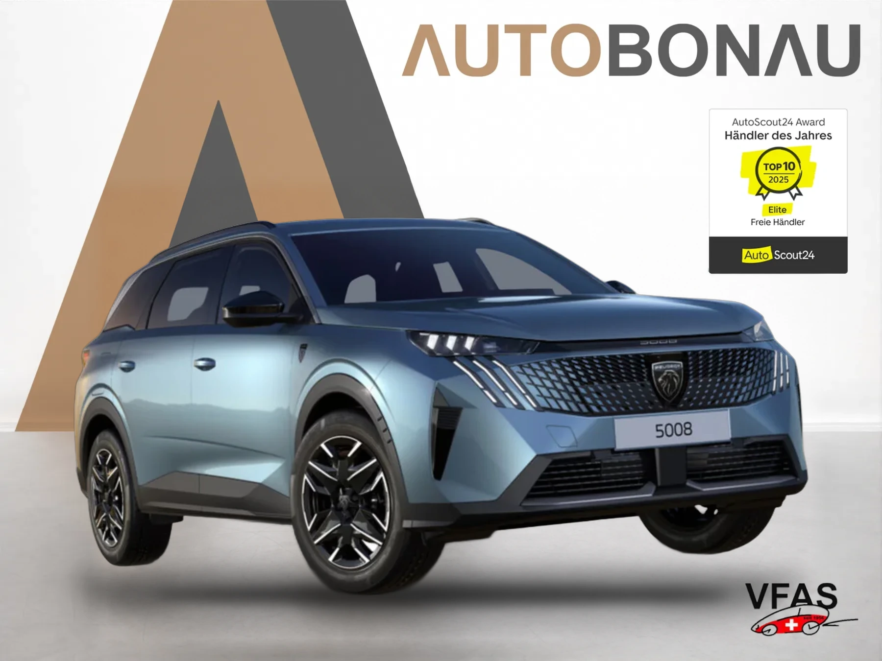 PEUGEOT 5008 Hybrid GT Alcant Nav Kam ACC 2xPDC SHZ CarP bei Auto Bonau