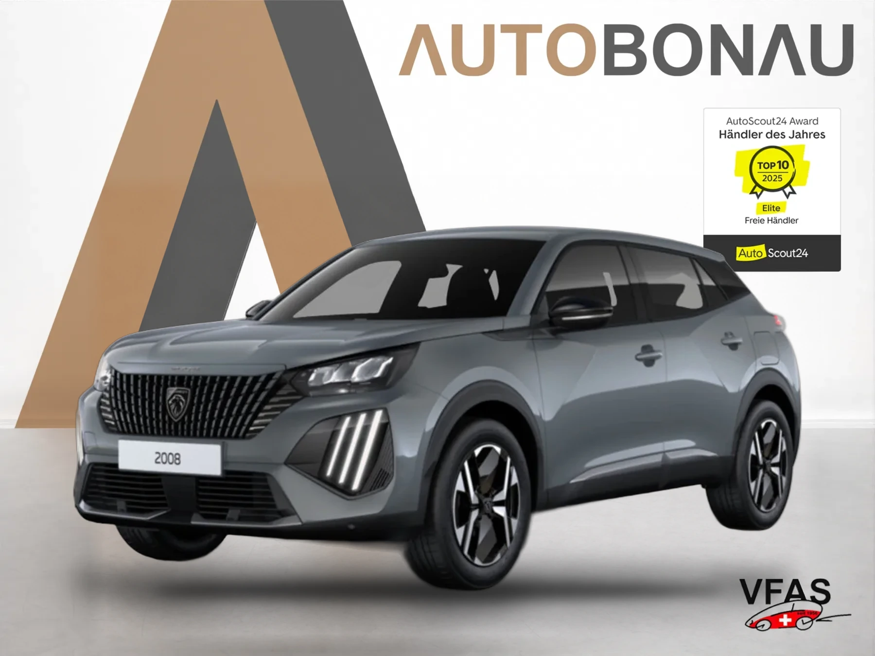 PEUGEOT 2008 Allure Nav Keyl CarPlay LED 2xPDC BT Temp bei Auto Bonau