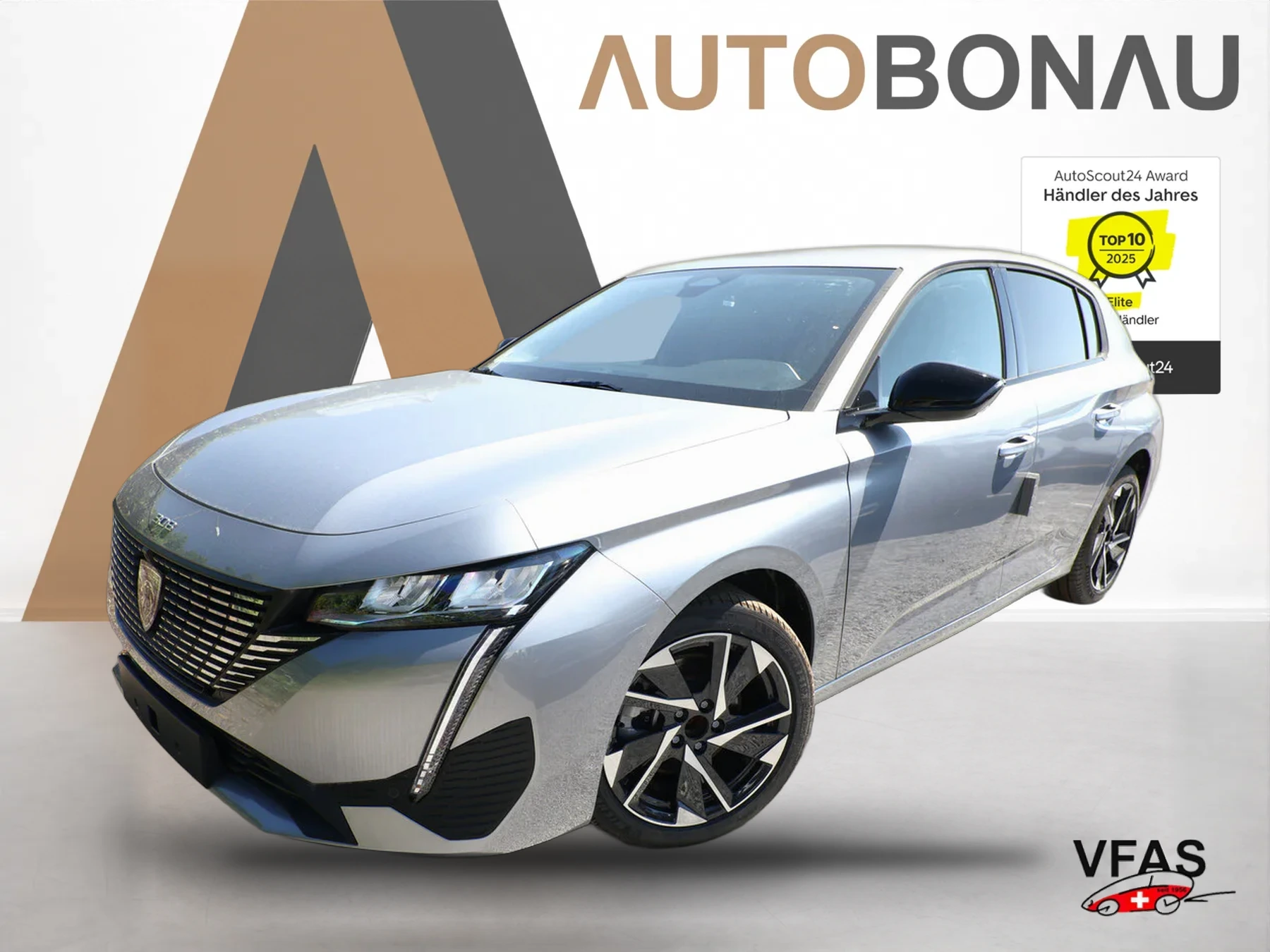 PEUGEOT 308 Allure Nav Keyl 360° WinterP RCTA ACC LED bei Auto Bonau