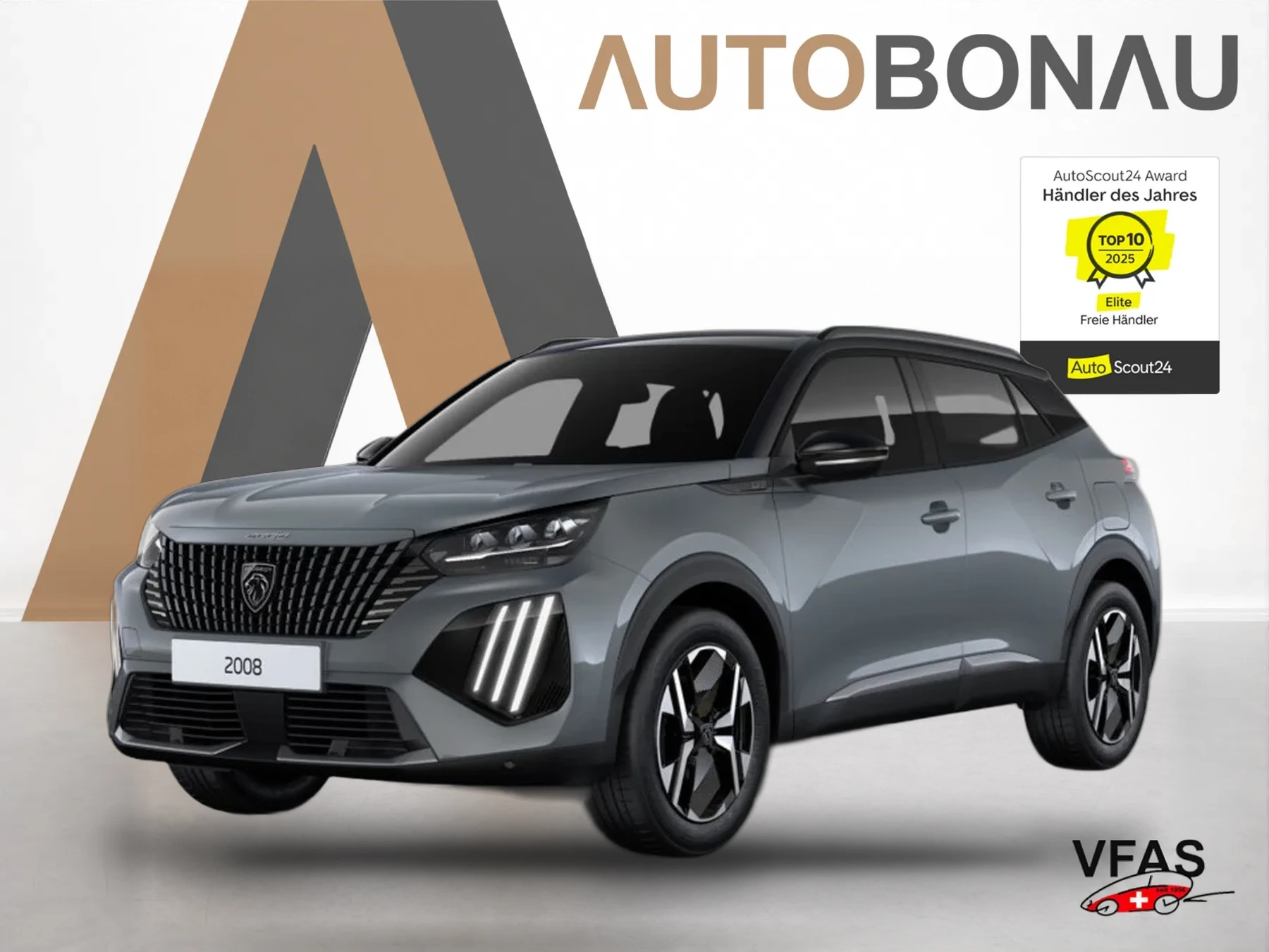 PEUGEOT 2008 Hybrid GT ACC Nav 360° CarP Keyl TotW PrivG bei Auto Bonau