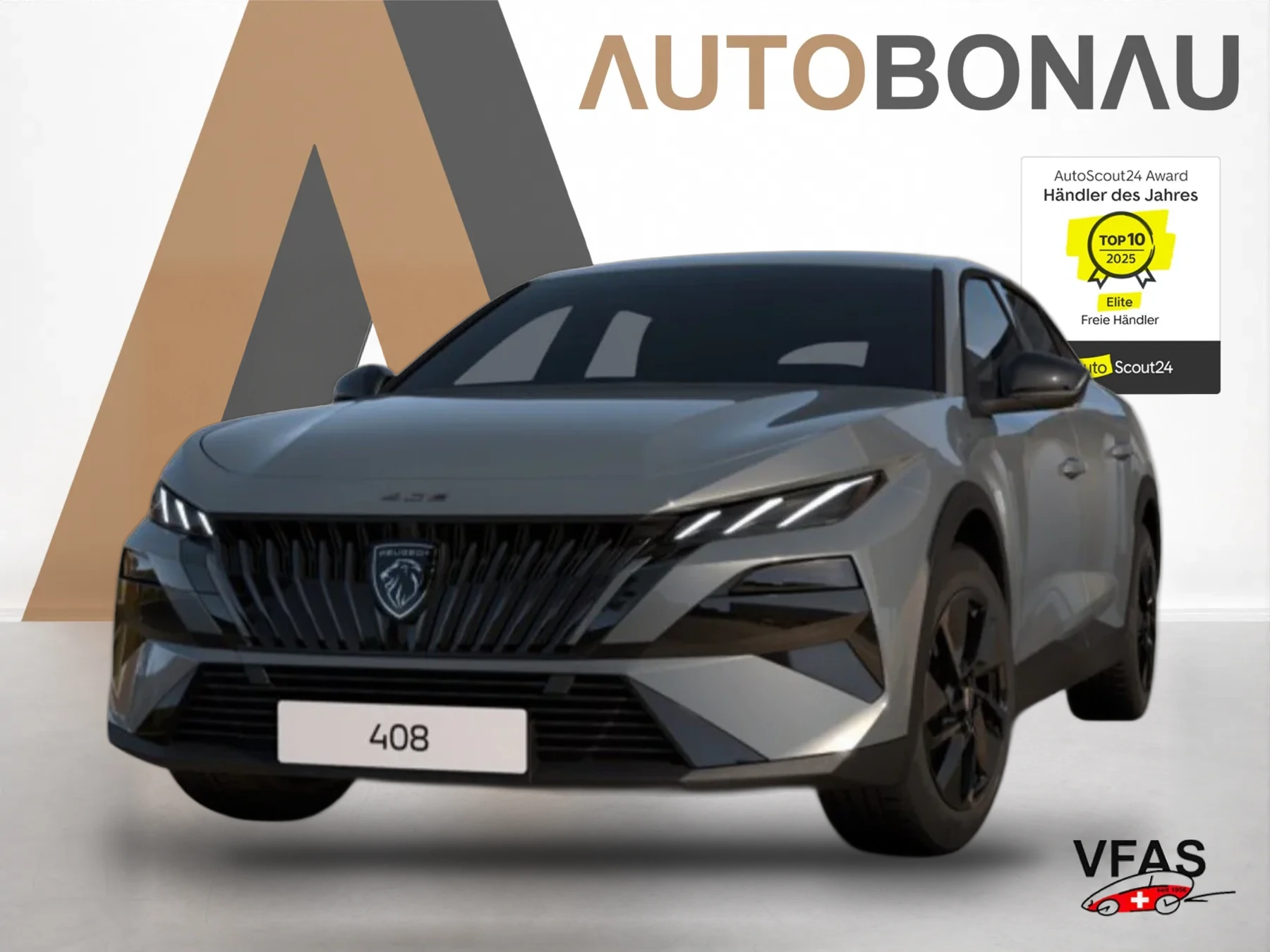 PEUGEOT 408 Hybrid Allure FACELIFT 360° ACC Nav Alarm bei Auto Bonau