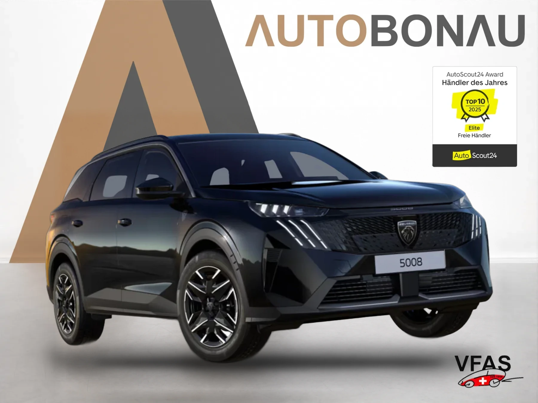 PEUGEOT 5008 Hybrid GT Alcant Nav Kam ACC 2xPDC SHZ CarP bei Auto Bonau