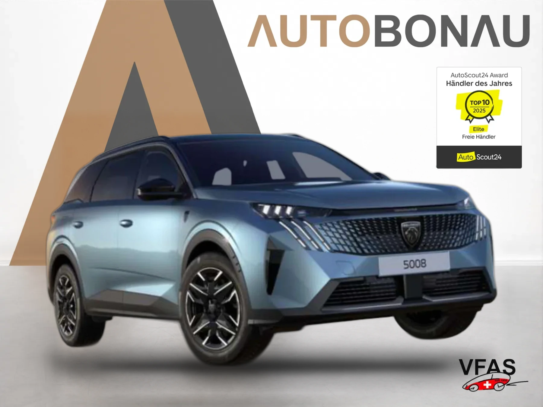 PEUGEOT 5008 Hybrid GT ACC 2xPDC Nav Kam SHZ LED CarP bei Auto Bonau