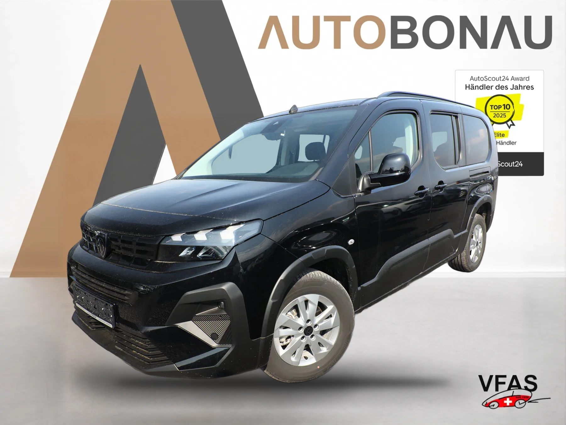 PEUGEOT Rifter M1 Allure Nav Keyl StyleP 2xSchiebet Kam bei Auto Bonau