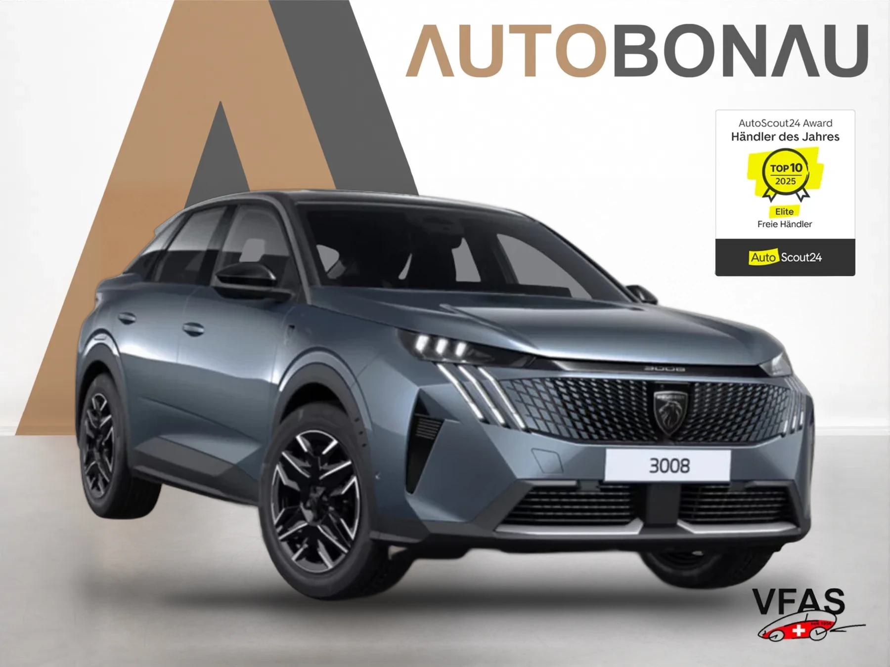 PEUGEOT 3008 GT Exclusive KomfortP Nav 360° ACC 2xPDC BT bei Auto Bonau