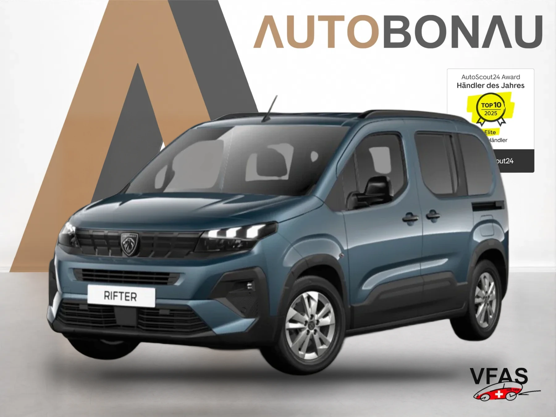PEUGEOT Rifter M1 Allure Nav Keyl StyleP 2xSchiebet Kam bei Auto Bonau