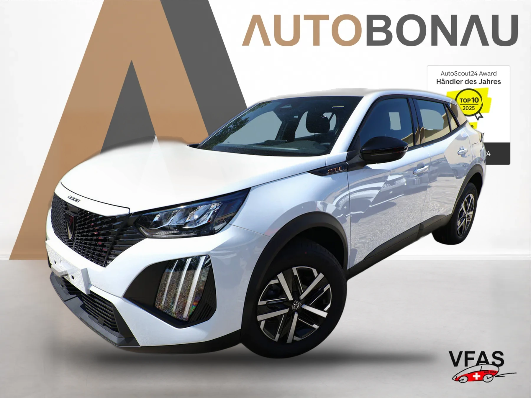 PEUGEOT 2008 Style Kam Nav SHZ PDC CarP LED Klimaauto BT bei Auto Bonau