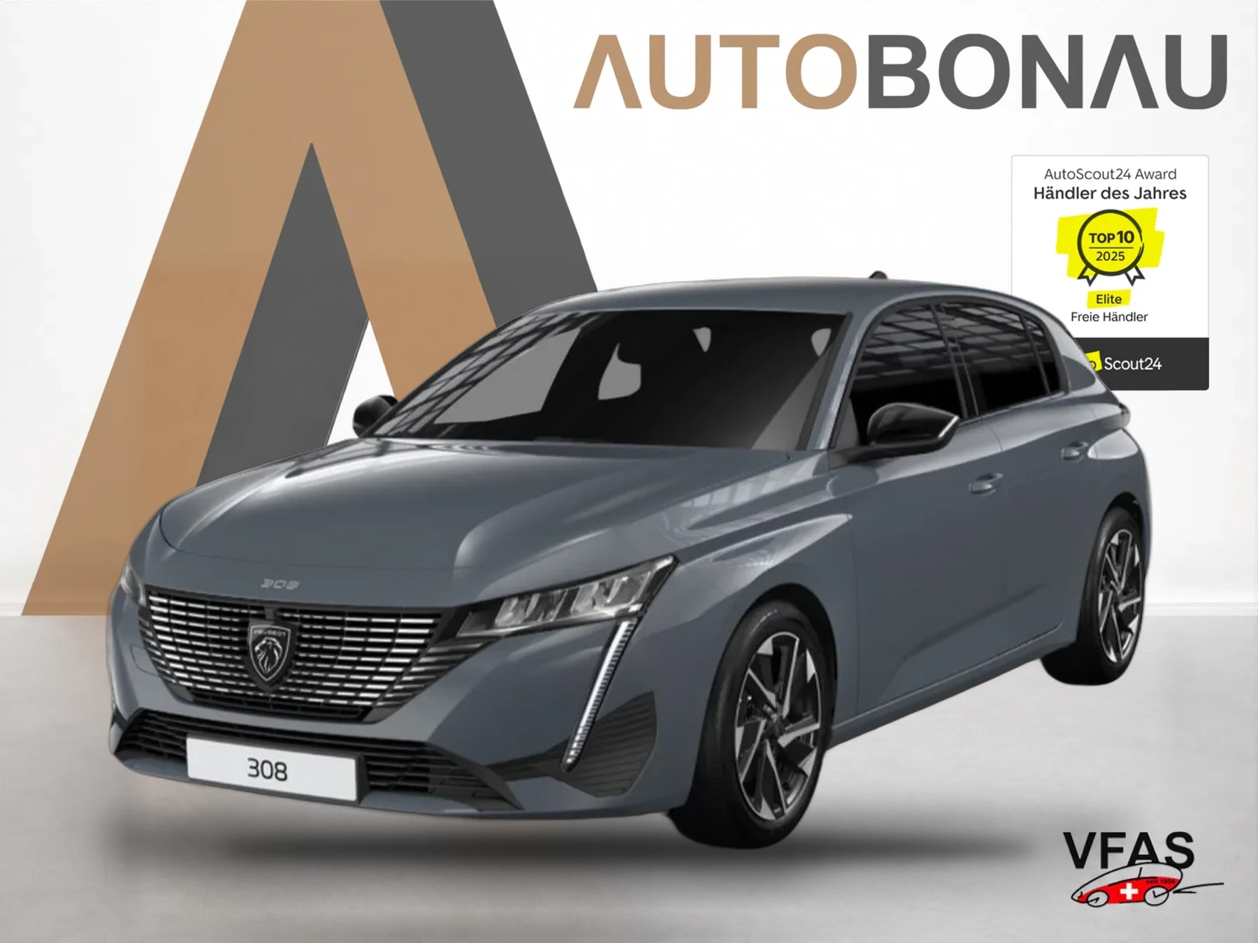 PEUGEOT 308 Allure Nav Keyl 360° WinterP RCTA ACC LED bei Auto Bonau