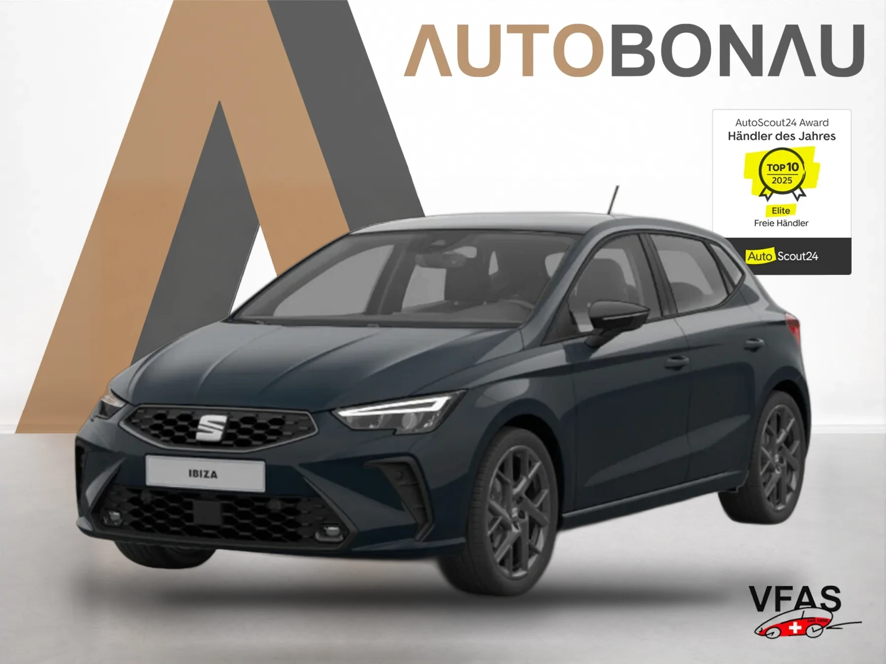 SEAT Ibiza FR DSG Facelift VollLED SHZ Kam Kessy 18" bei Auto Bonau