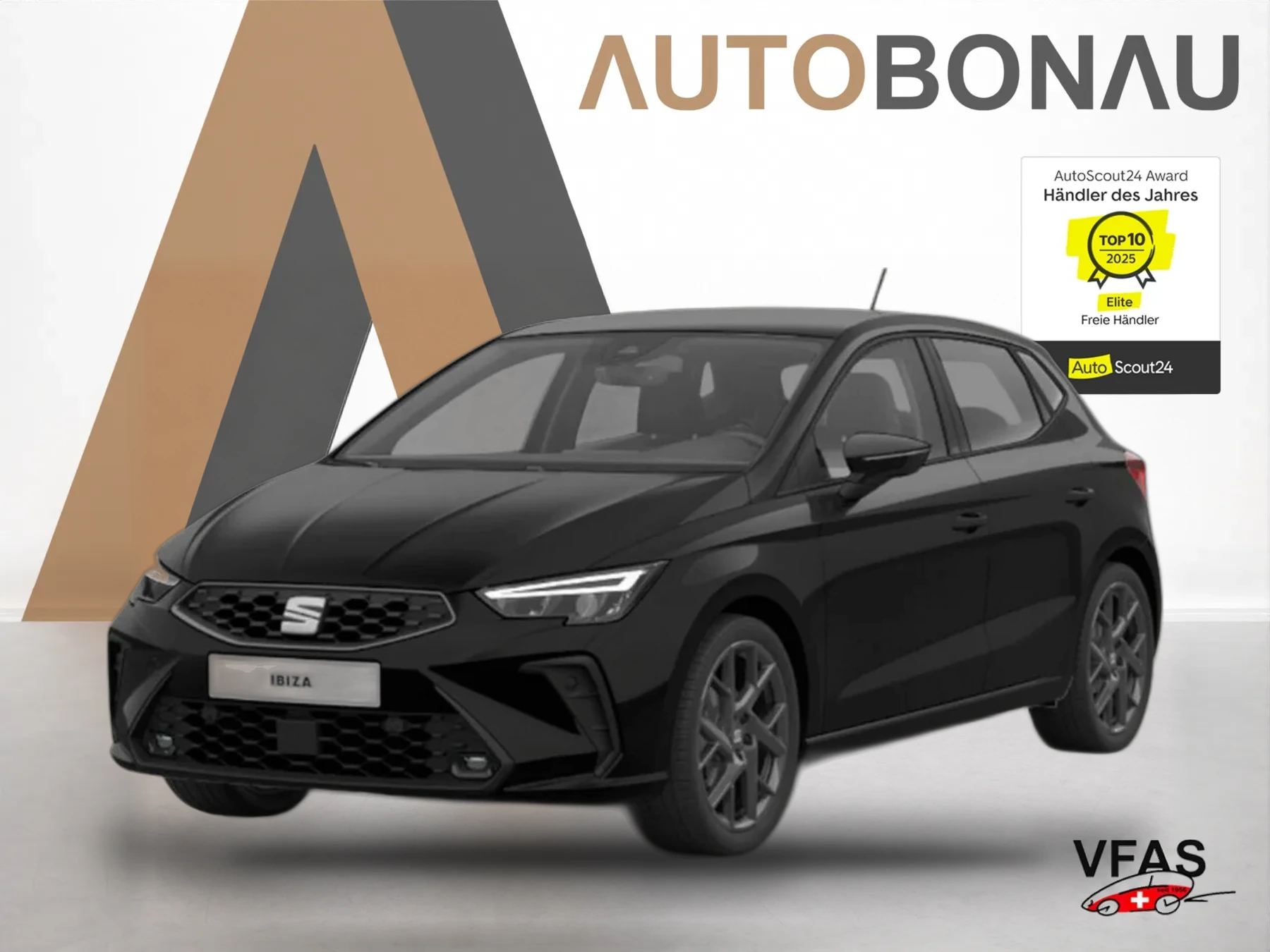 SEAT Ibiza FR DSG Facelift VollLED SHZ Kam Kessy 18" bei Auto Bonau