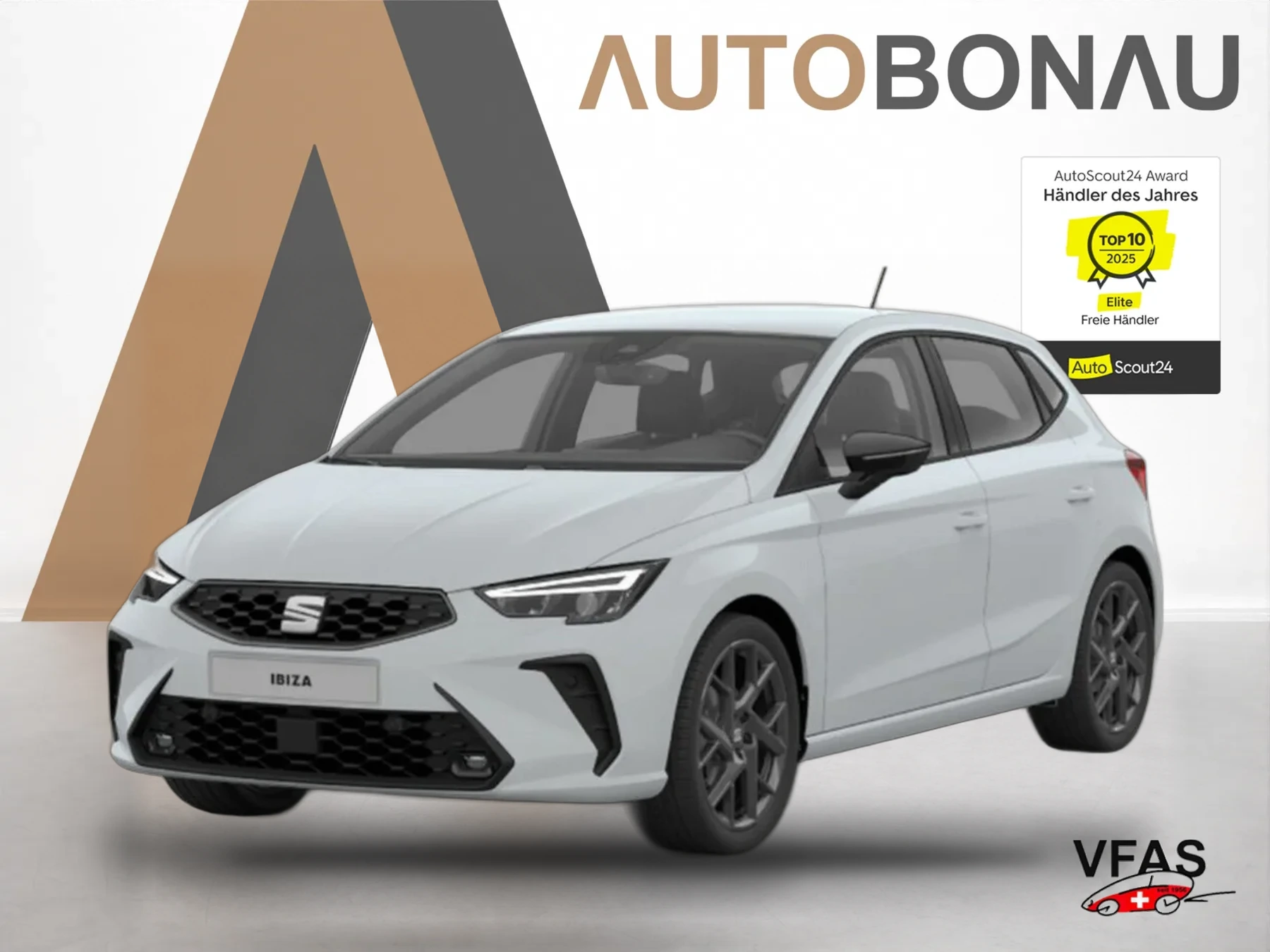 SEAT Ibiza FR DSG Facelift VollLED SHZ Kam Kessy 18" bei Auto Bonau