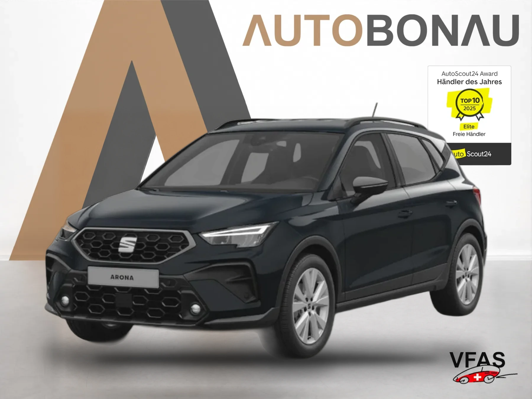 SEAT Arona DSG FR NeuMod Nav VollLED SHZ StauA 5JGar bei Auto Bonau