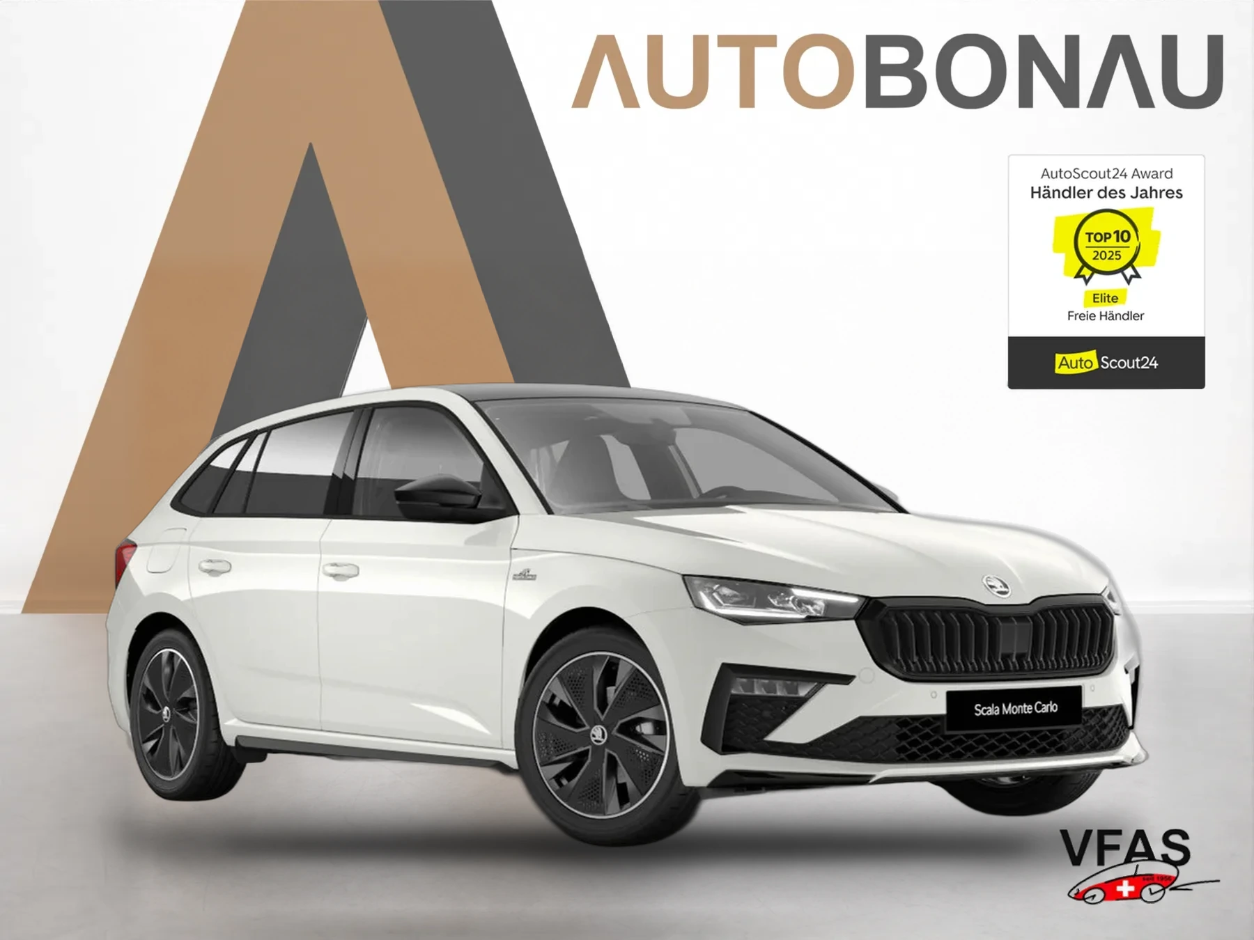SKODA Scala DSG MonteC Pano Matrix Nav ACC SideA Kam bei Auto Bonau
