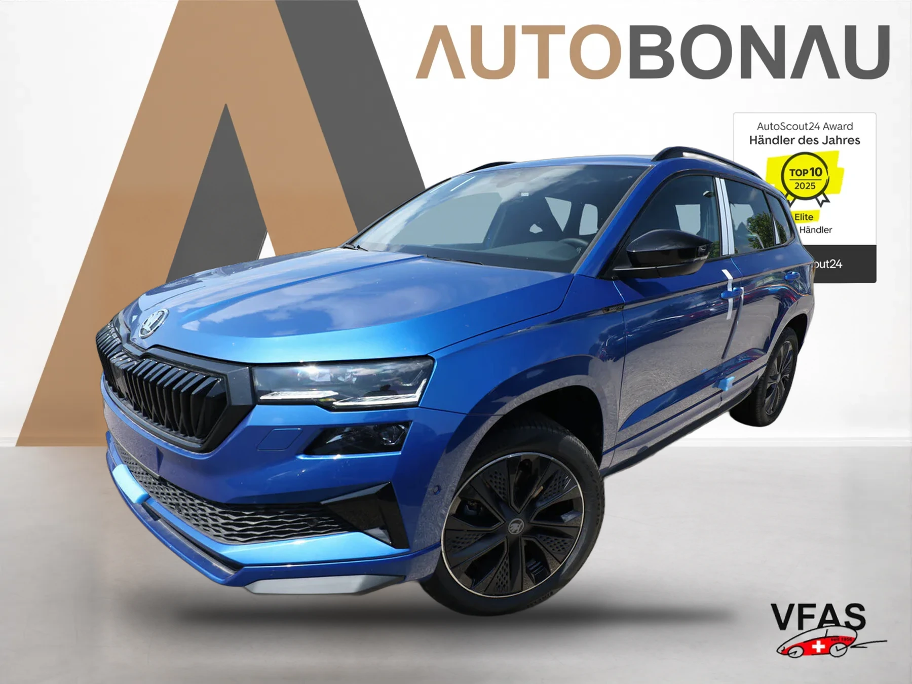 SKODA Karoq DSG 4x4 Sportl Matrix Nav 360° Canton ACC bei Auto Bonau
