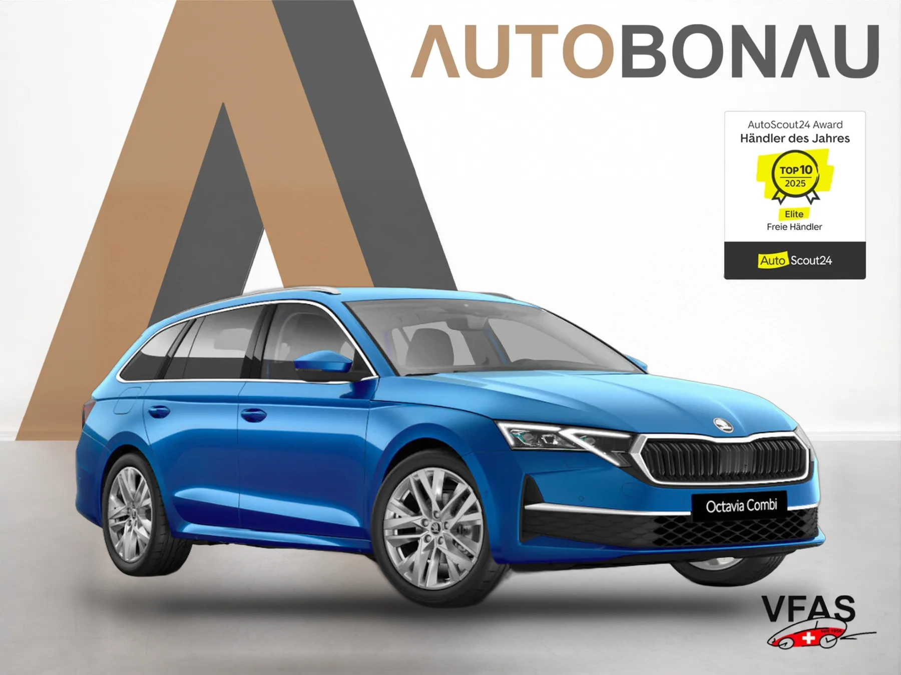 SKODA Octavia Combi DSG Leder Matrix HUD 360° Canton bei Auto Bonau