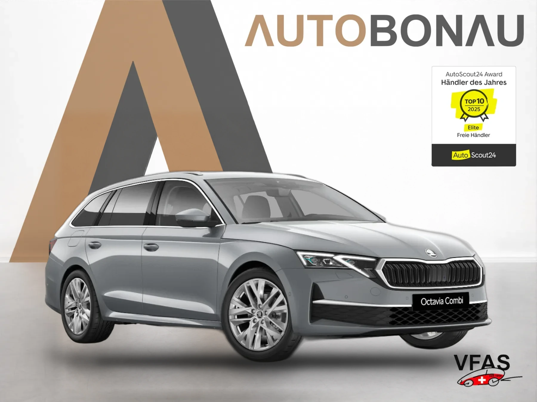 SKODA Octavia Combi DSG Pano Leder Matrix HUD 360° ACC bei Auto Bonau