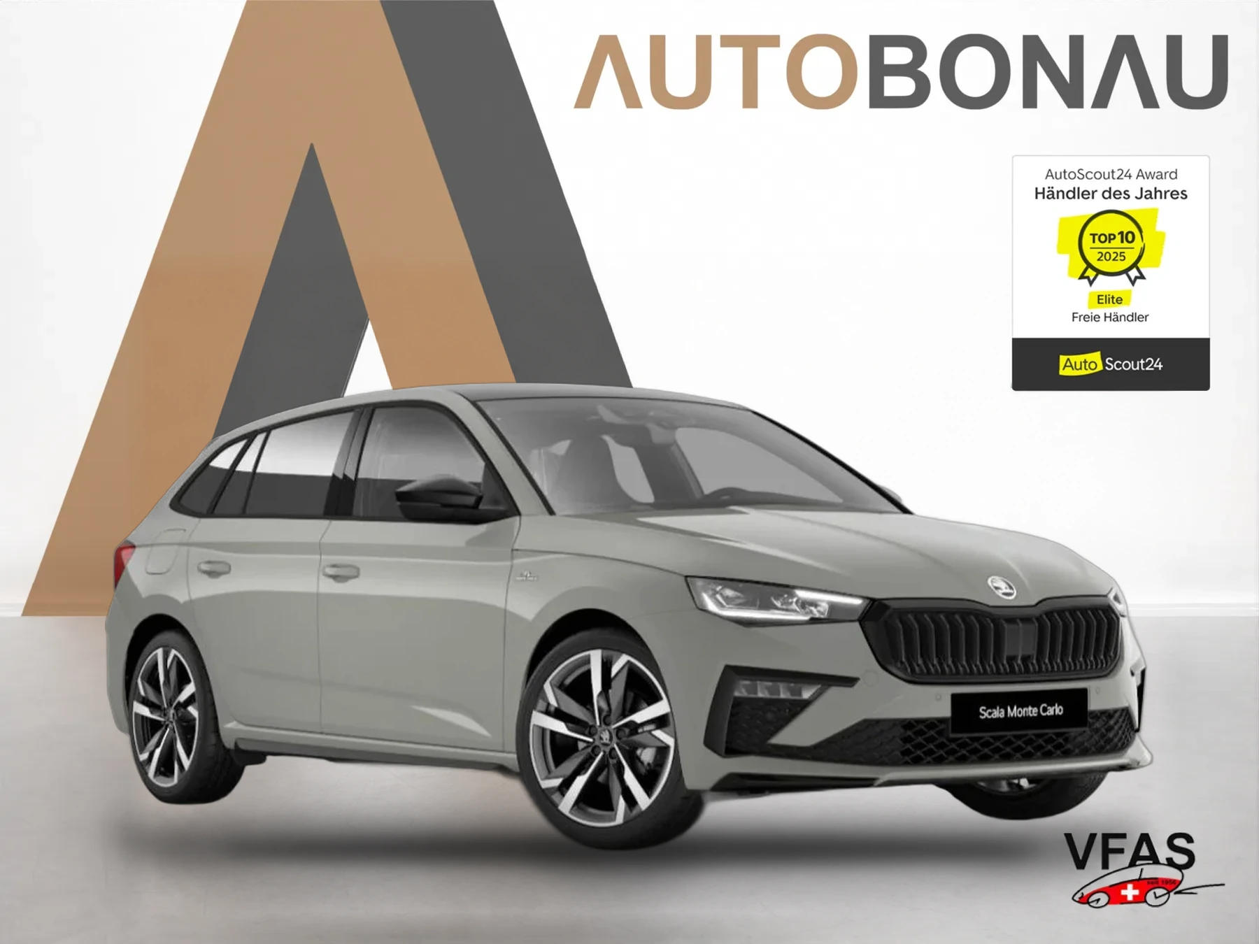 SKODA Scala DSG MonteC Pano Matrix ACC 18Z el.Heck SHZ bei Auto Bonau