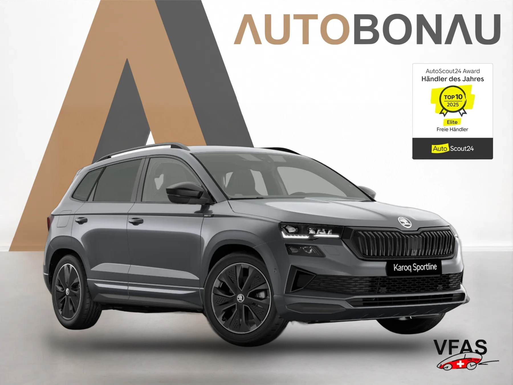 SKODA Karoq DSG Sportl Matrix Nav 360 Canton ACC Kessy bei Auto Bonau