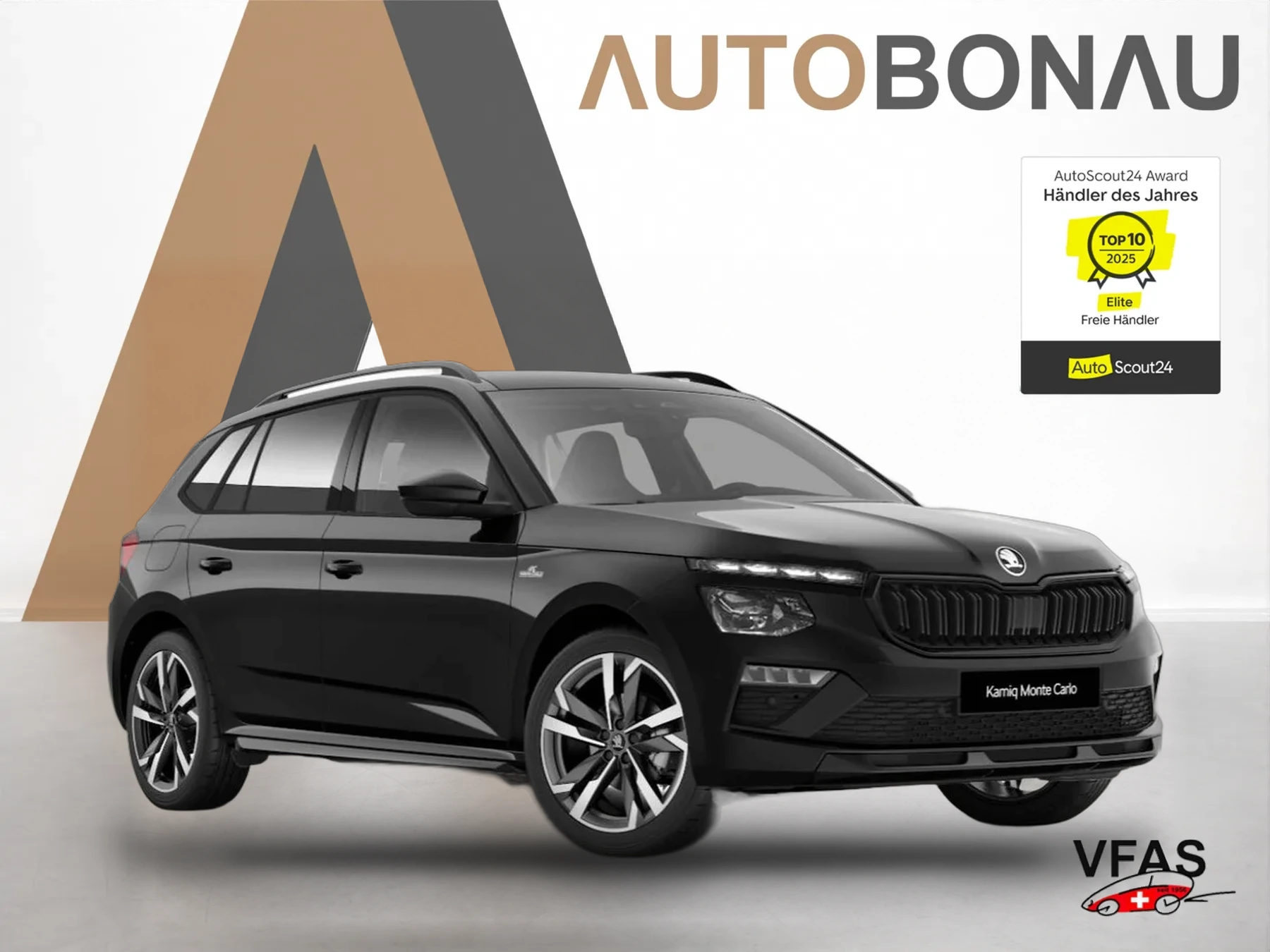 SKODA Kamiq DSG MonteC Pano Matrix ACC 18Z el.Heck SHZ bei Auto Bonau