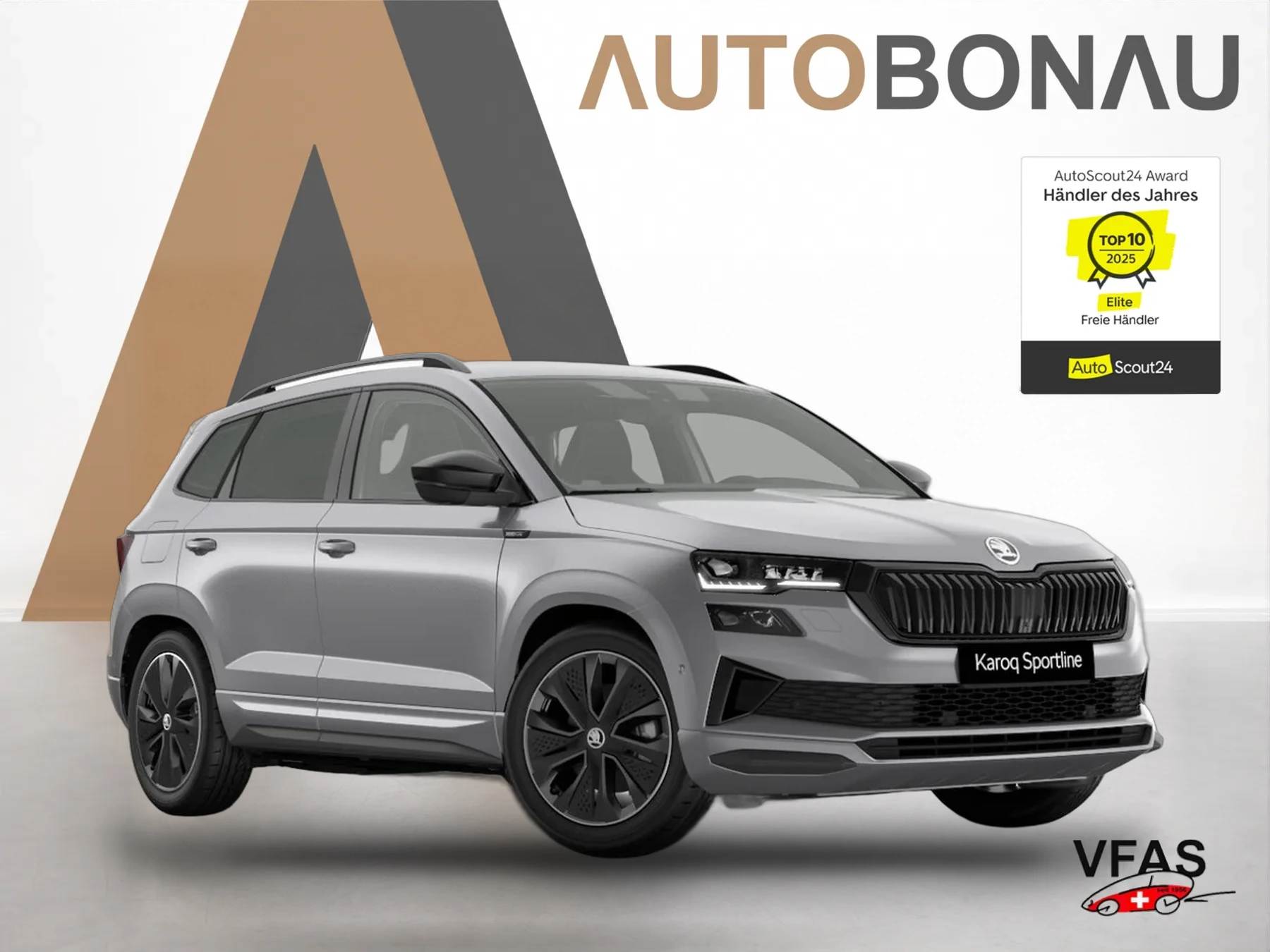SKODA Karoq DSG 4x4 Sportl Matrix Nav 360° Canton ACC bei Auto Bonau