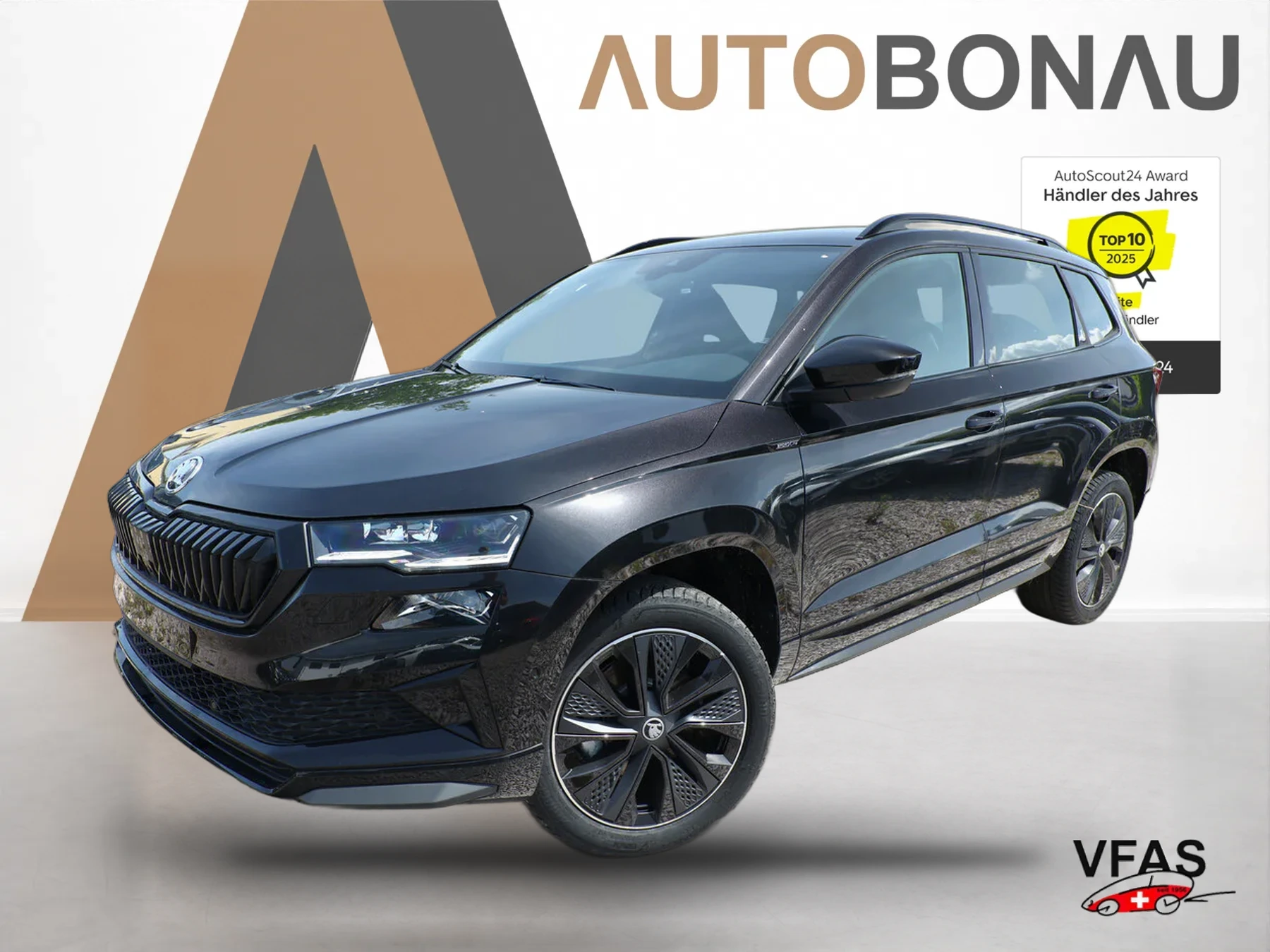 SKODA Karoq DSG Sportl Matrix Nav 360 Canton ACC Kessy bei Auto Bonau