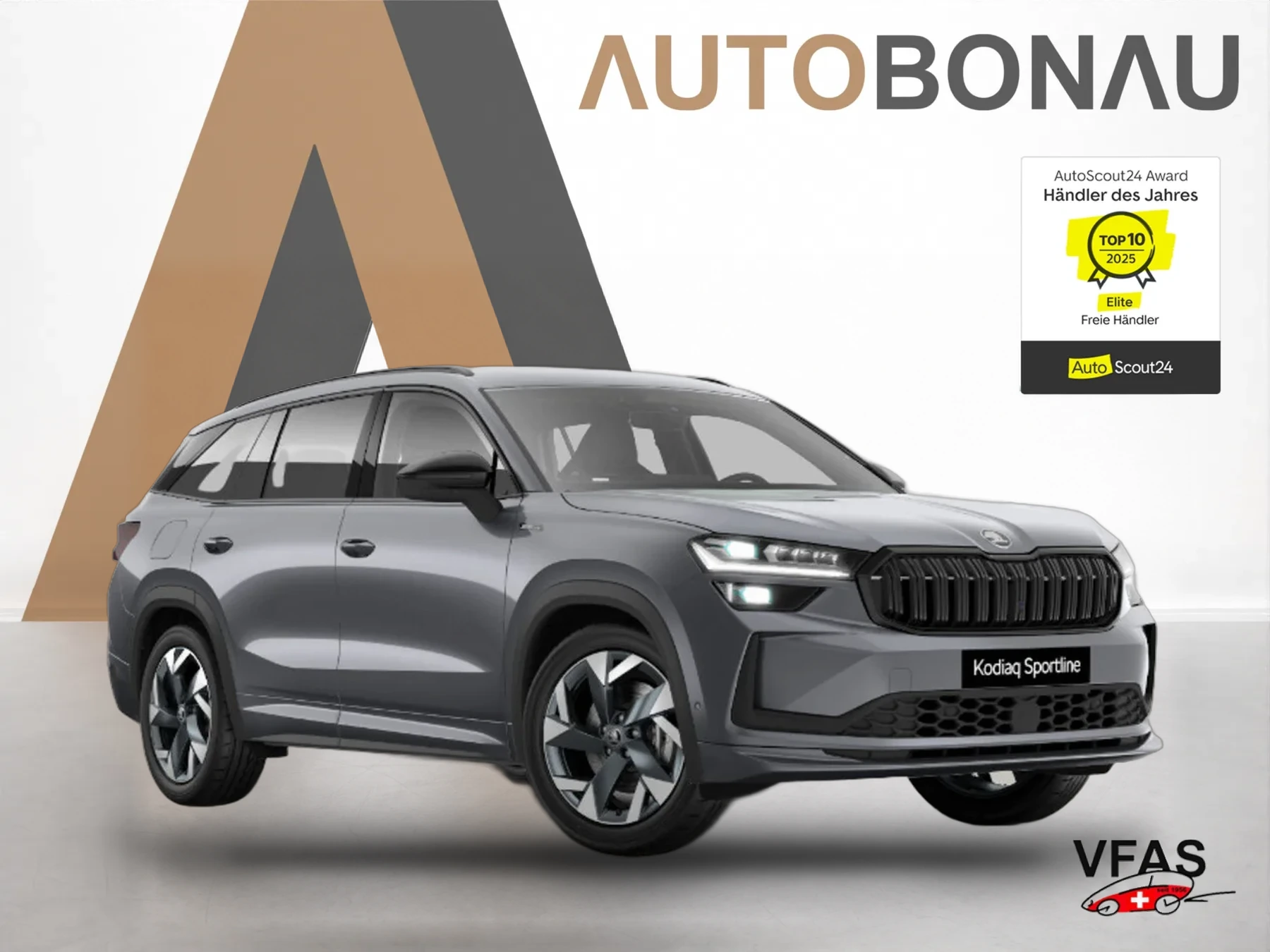 SKODA Kodiaq 4x4 Sportl Matrix HUD Canton 360° elSitze bei Auto Bonau