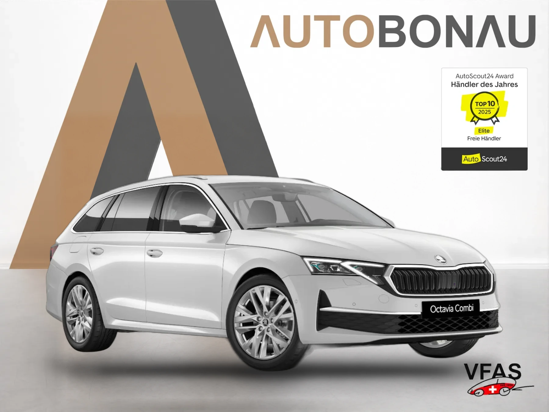 SKODA Octavia Combi DSG Leder Matrix HUD 360° Canton bei Auto Bonau